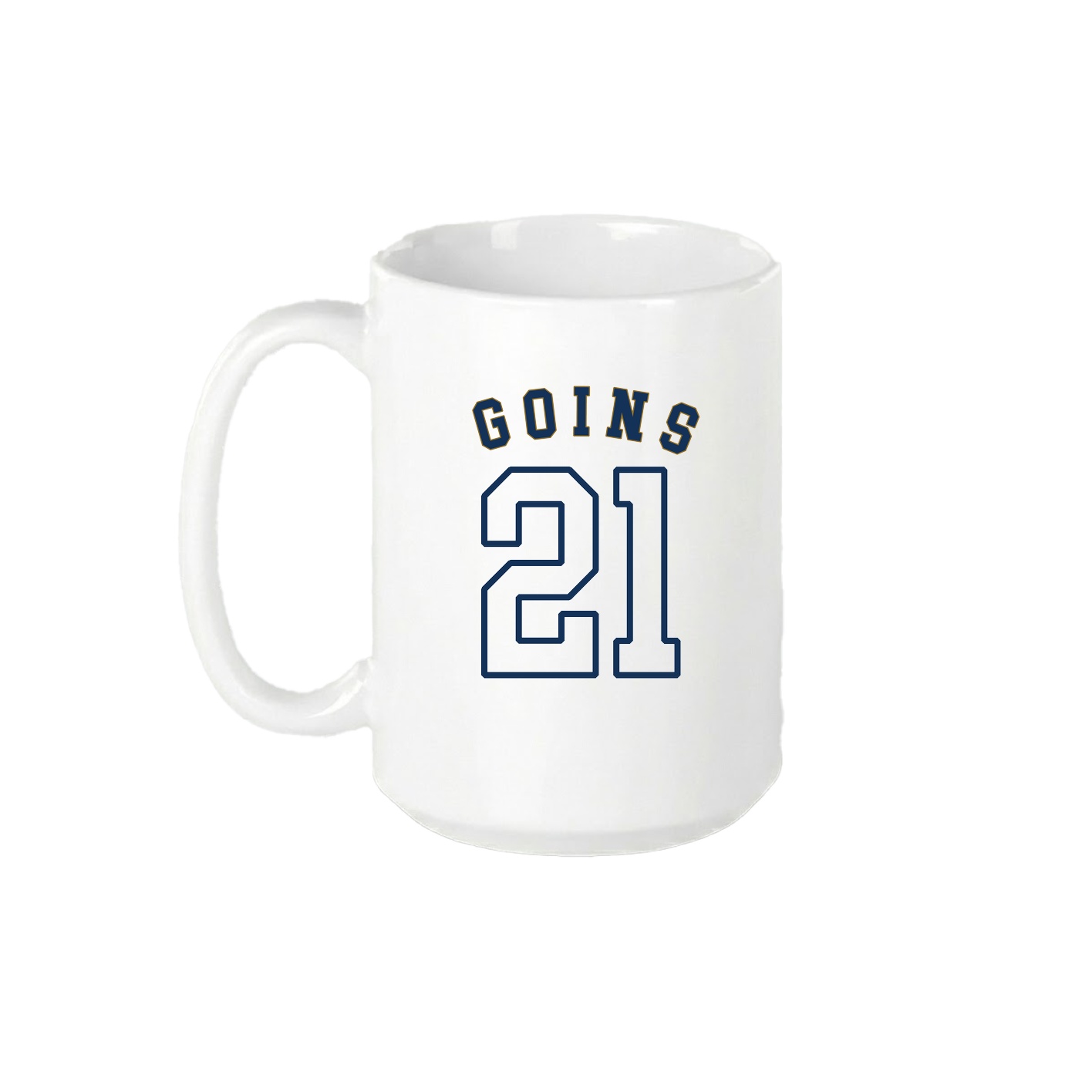 15oz Coffee Mug — Shirsey Arch in White
