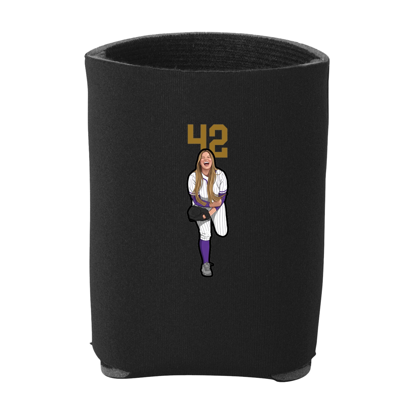 Can Holder — Number Top in Black