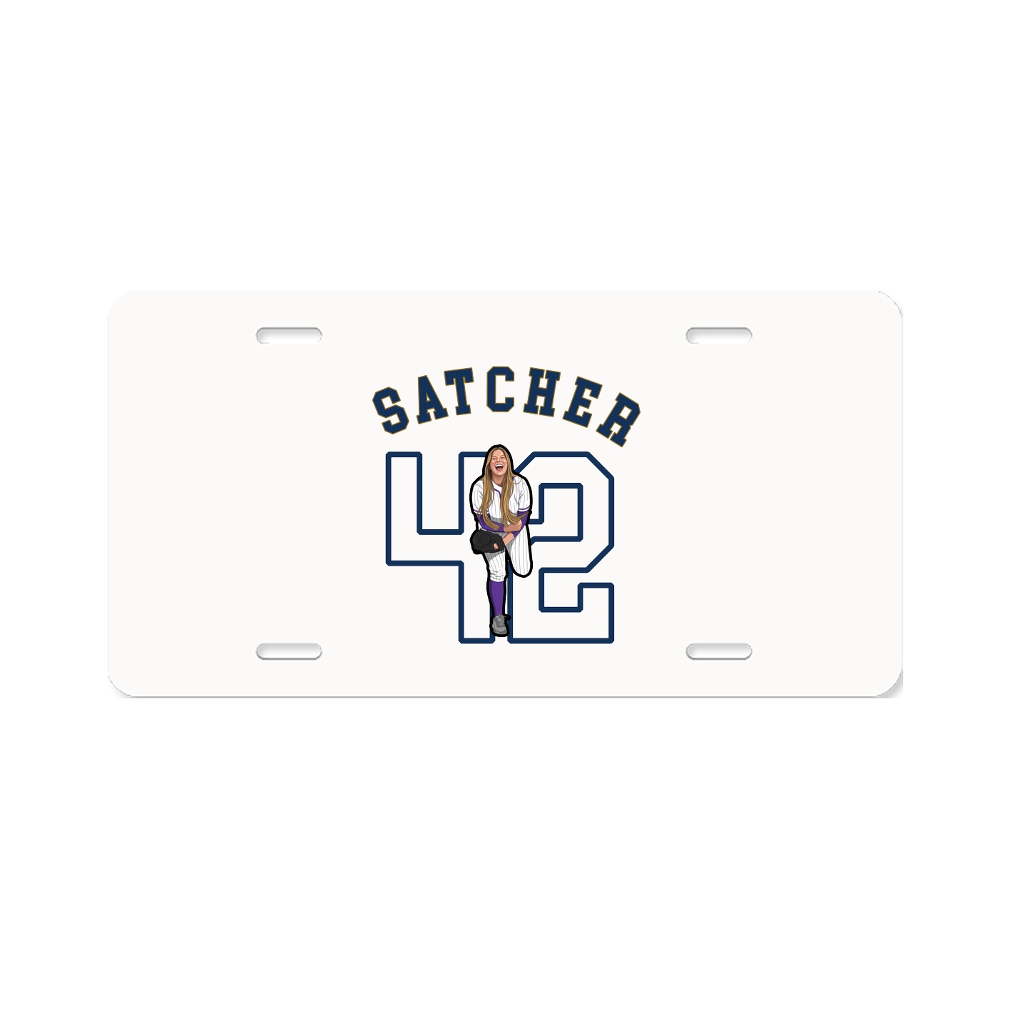 License Plate — Shirsey Arch in Classic