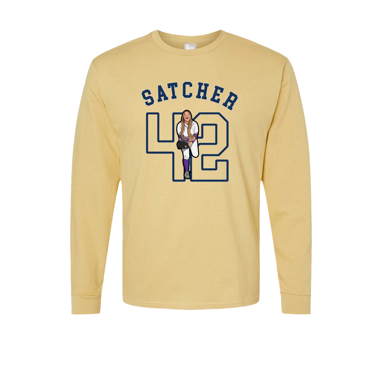 Long Sleeve Tee — Shirsey Arch in Vegas Gold