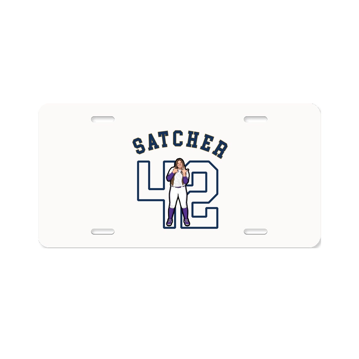 License Plate — Shirsey Arch in Classic