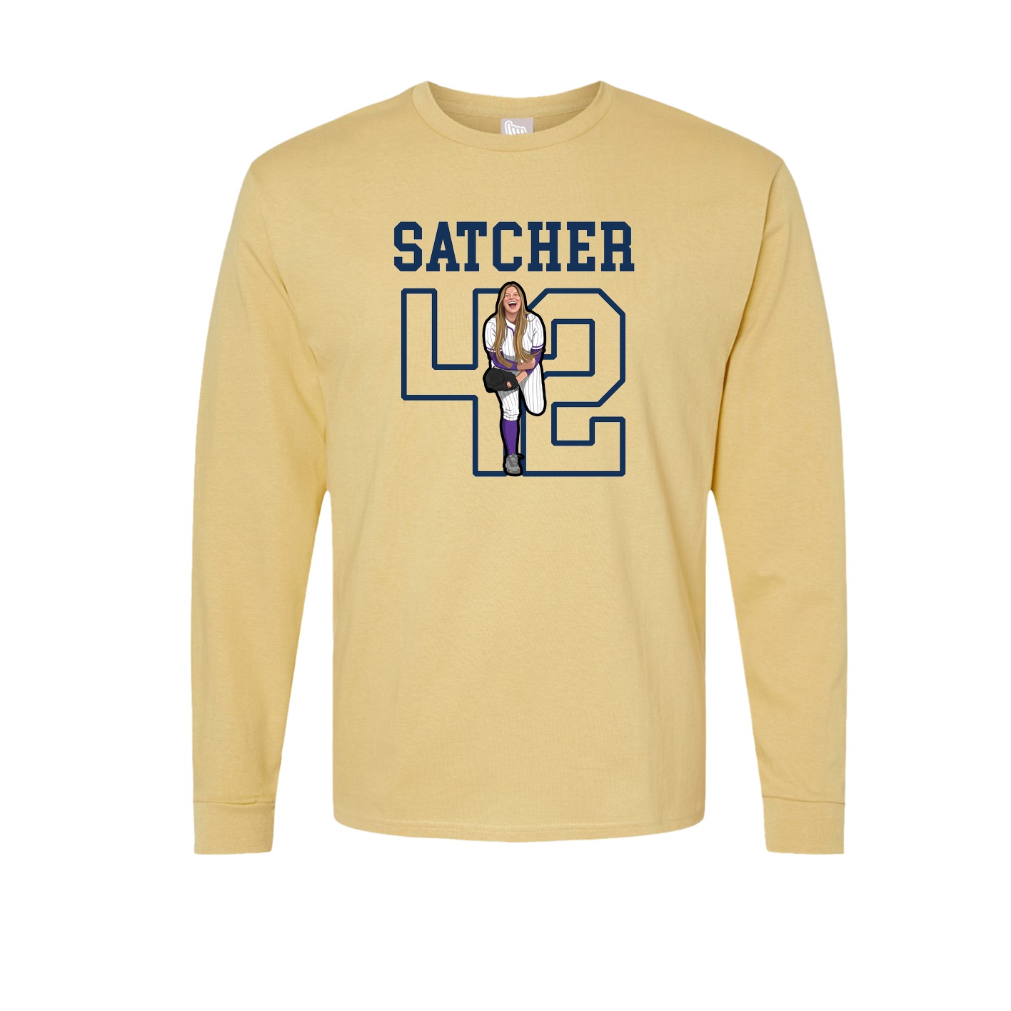 Long Sleeve Tee — Shirsey in Vegas Gold