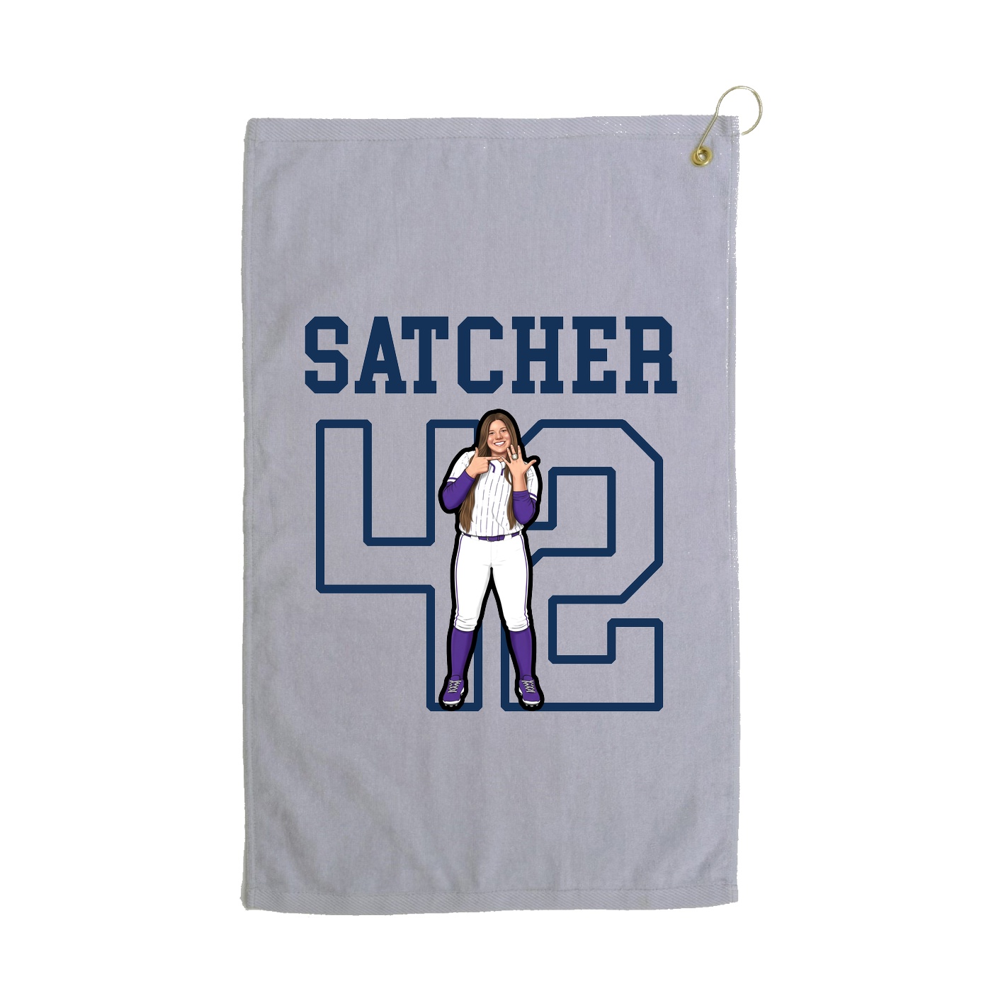 Terry Velour Golf Towel