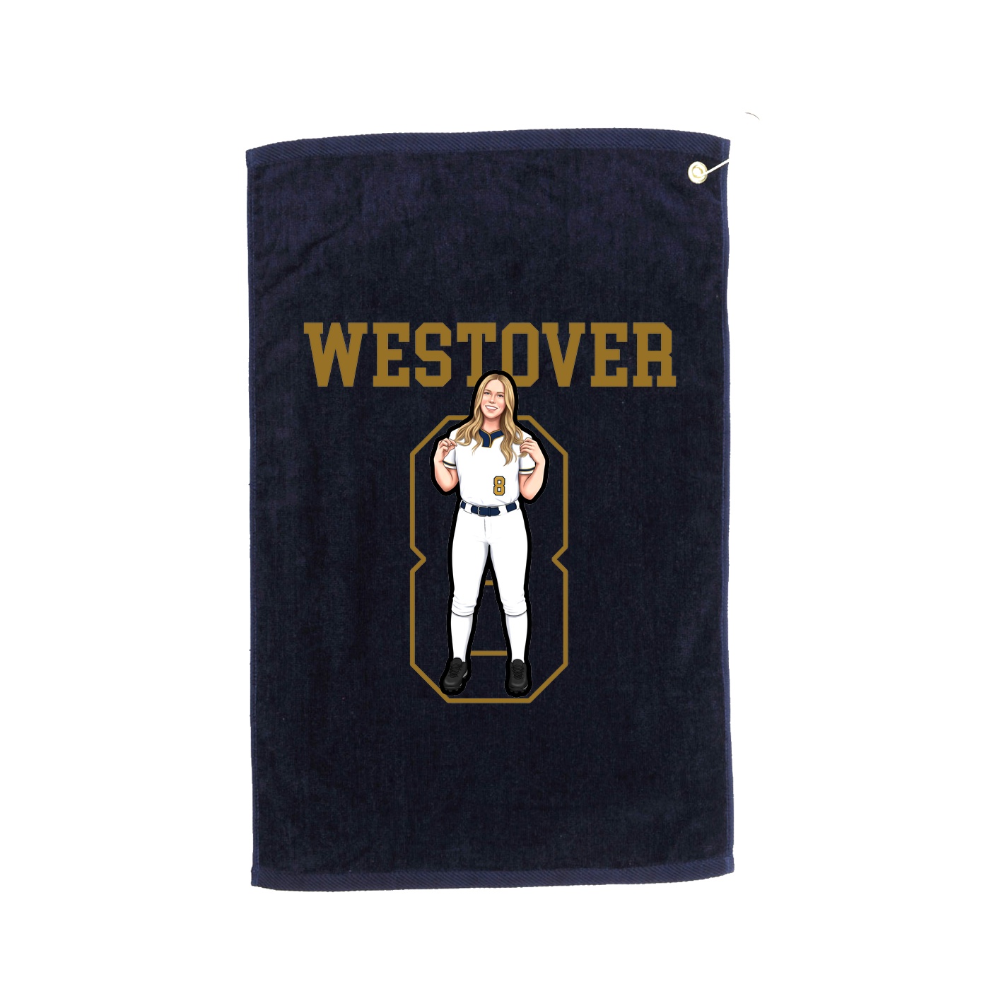 Golf Towel — Shirsey in Navy
