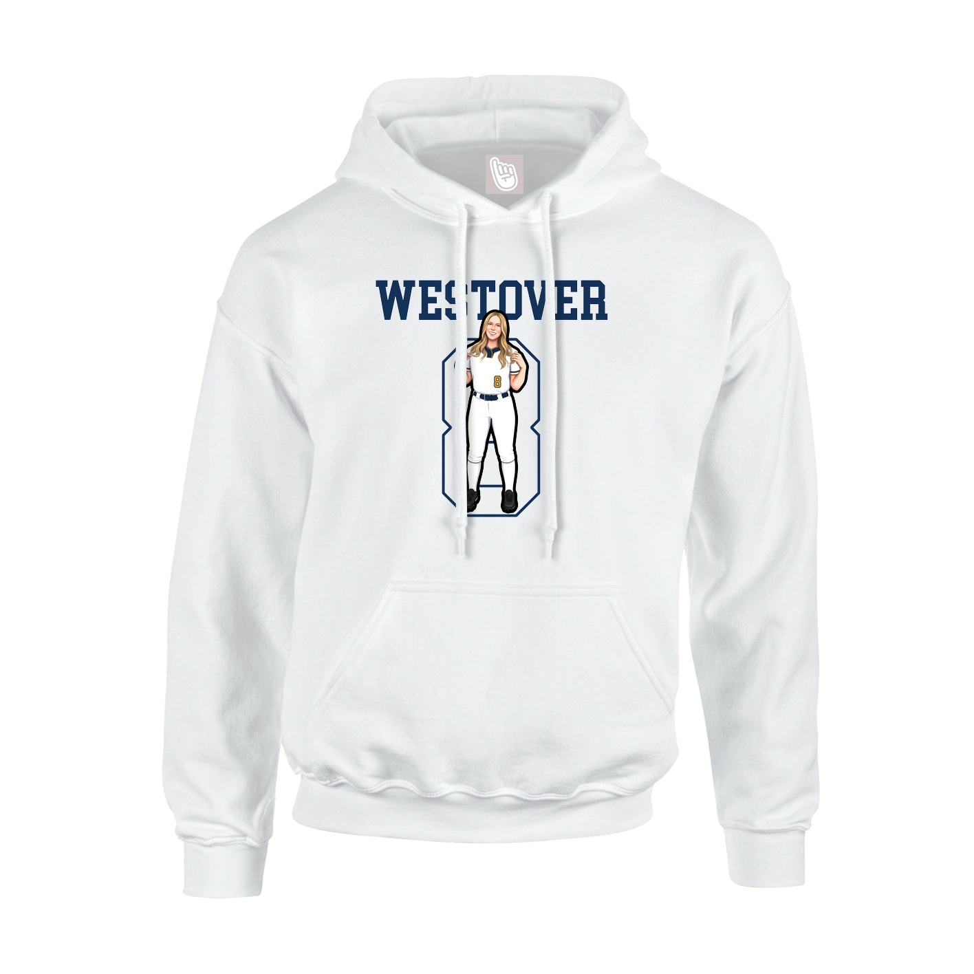 Youth Hoodie — Shirsey in White