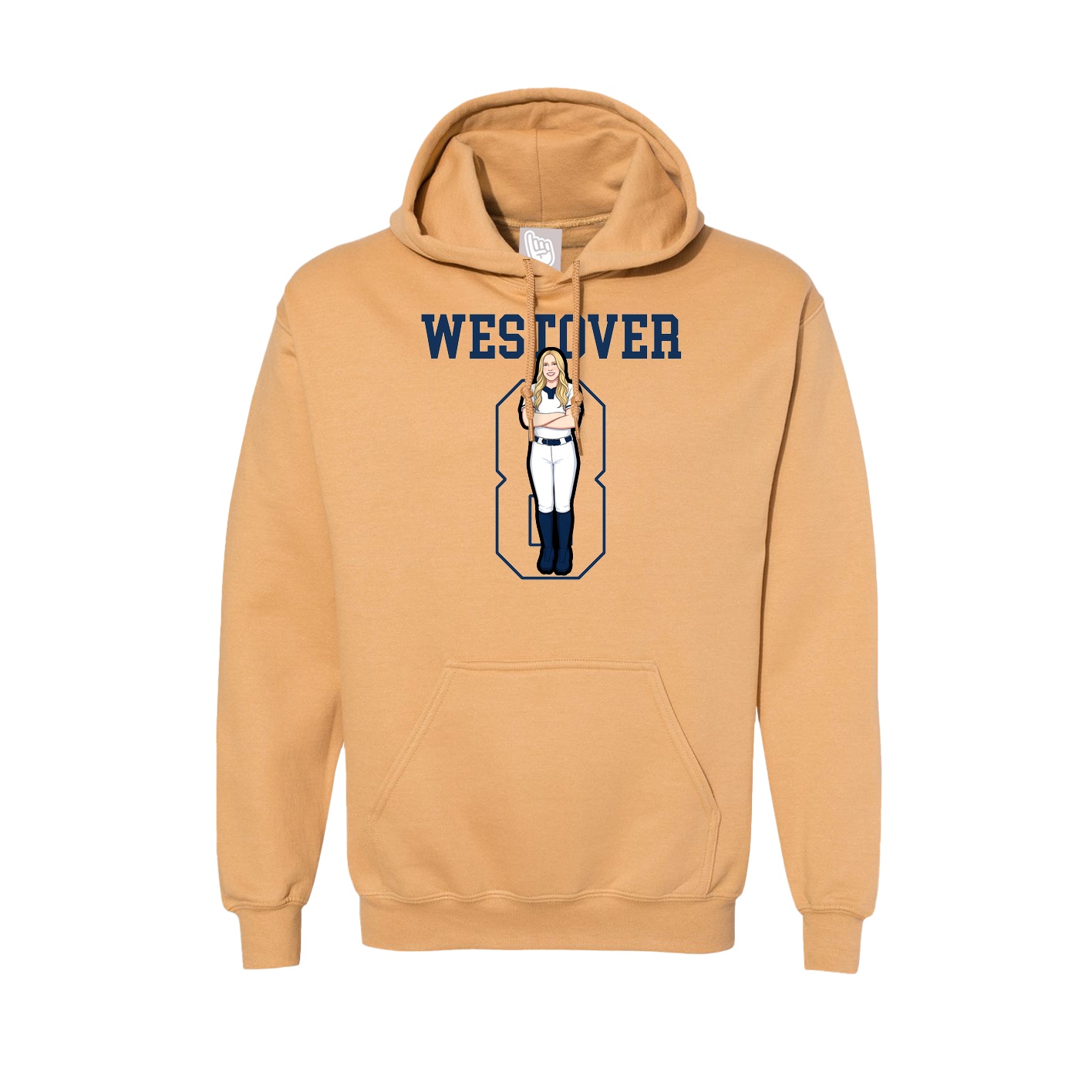 Hoodie — Shirsey in Vegas Gold