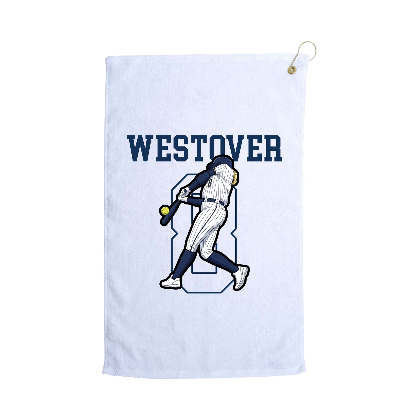 Golf Towel — Shirsey in White