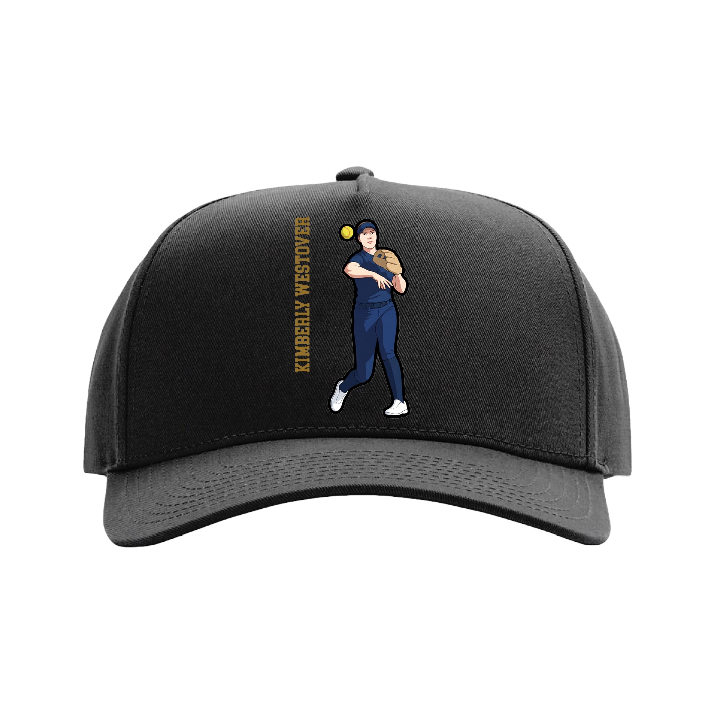 Full Fabric Five-Panel Champ Cap