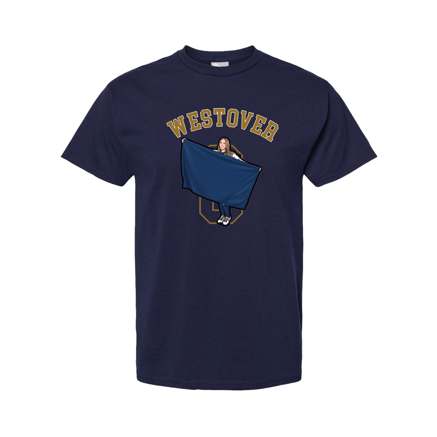 Tee — Shirsey Arch in Navy