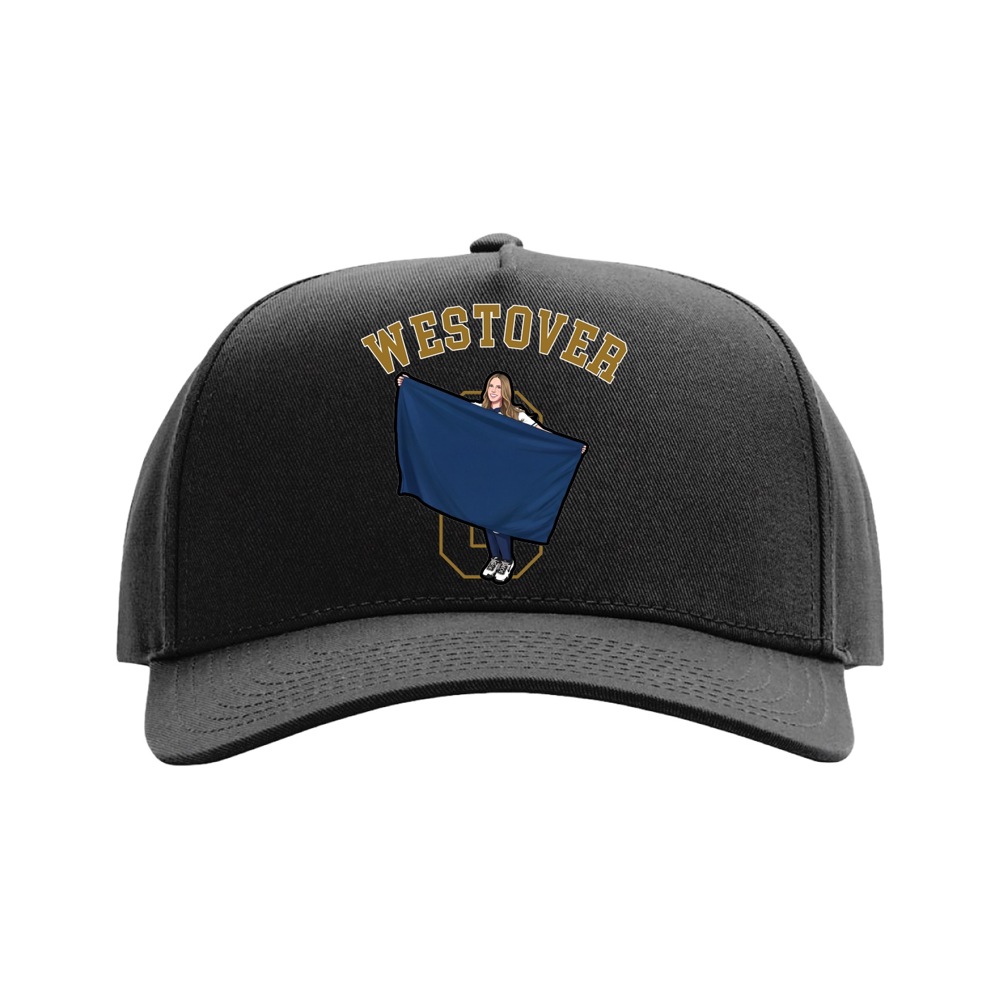 Full Fabric Five-Panel Champ Cap