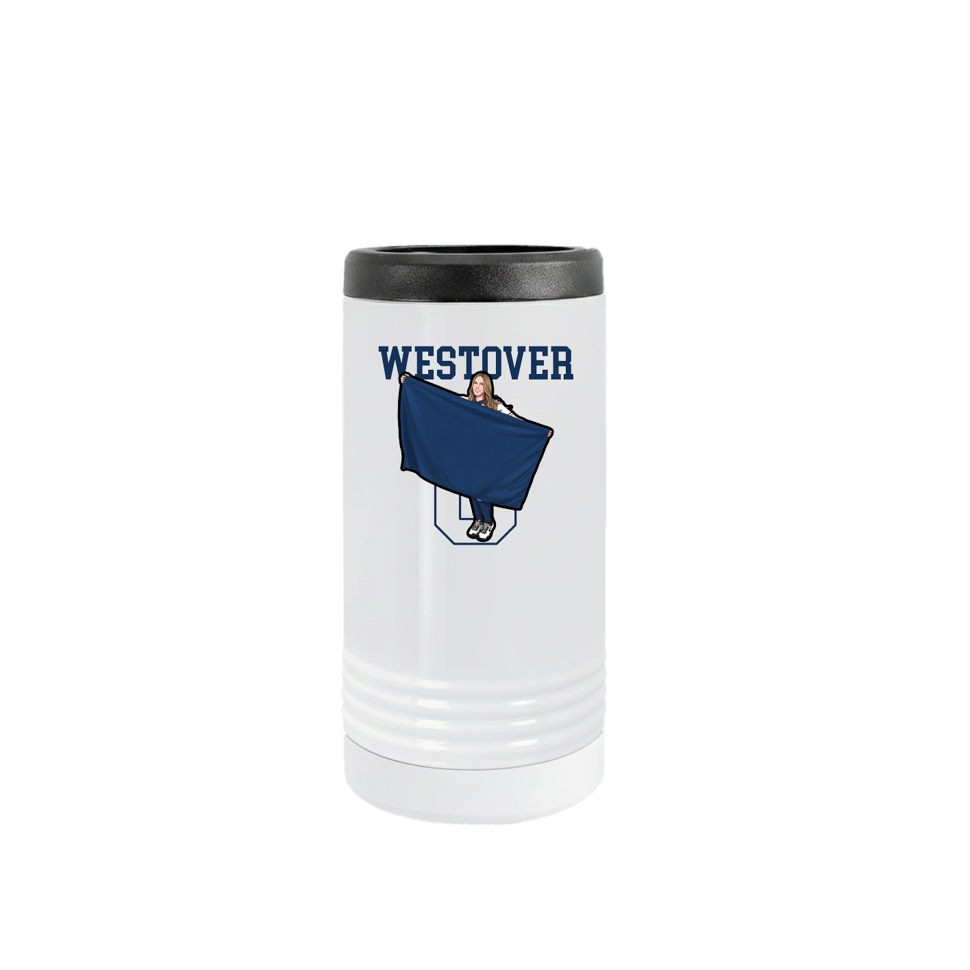 Slim Beverage Holder — Shirsey in White