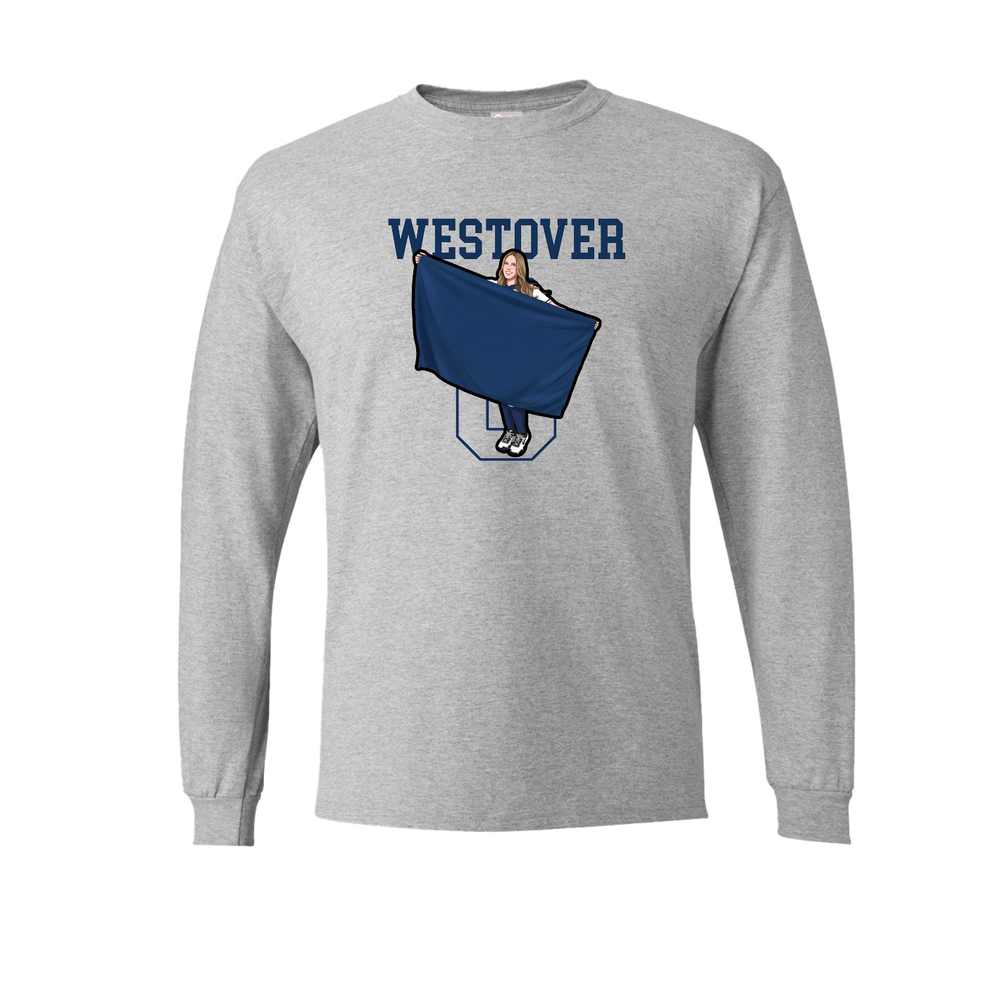 Long Sleeve Tee — Shirsey in Grey