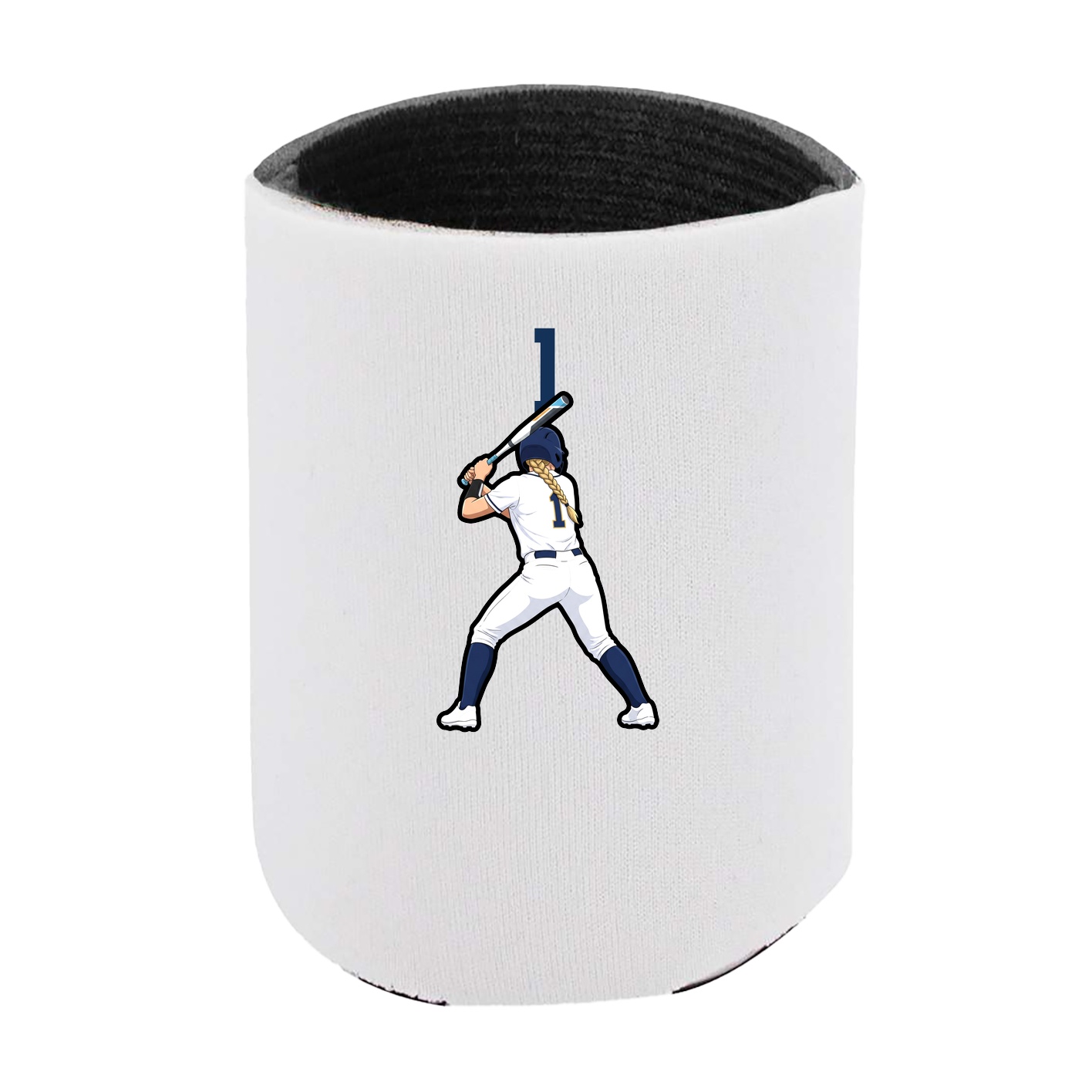Can Holder — Number Top in White