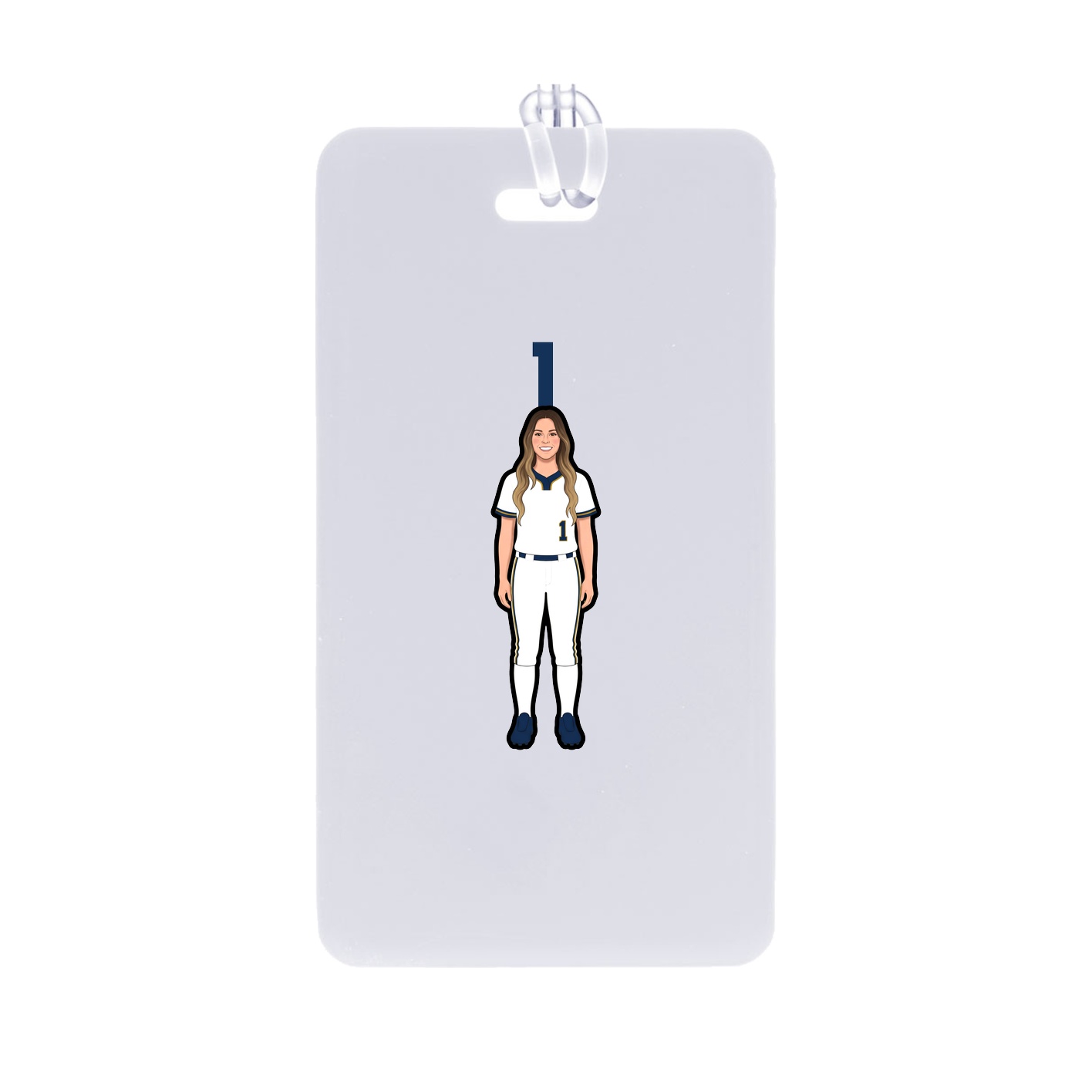 Bag Tag — Number Top in Classic