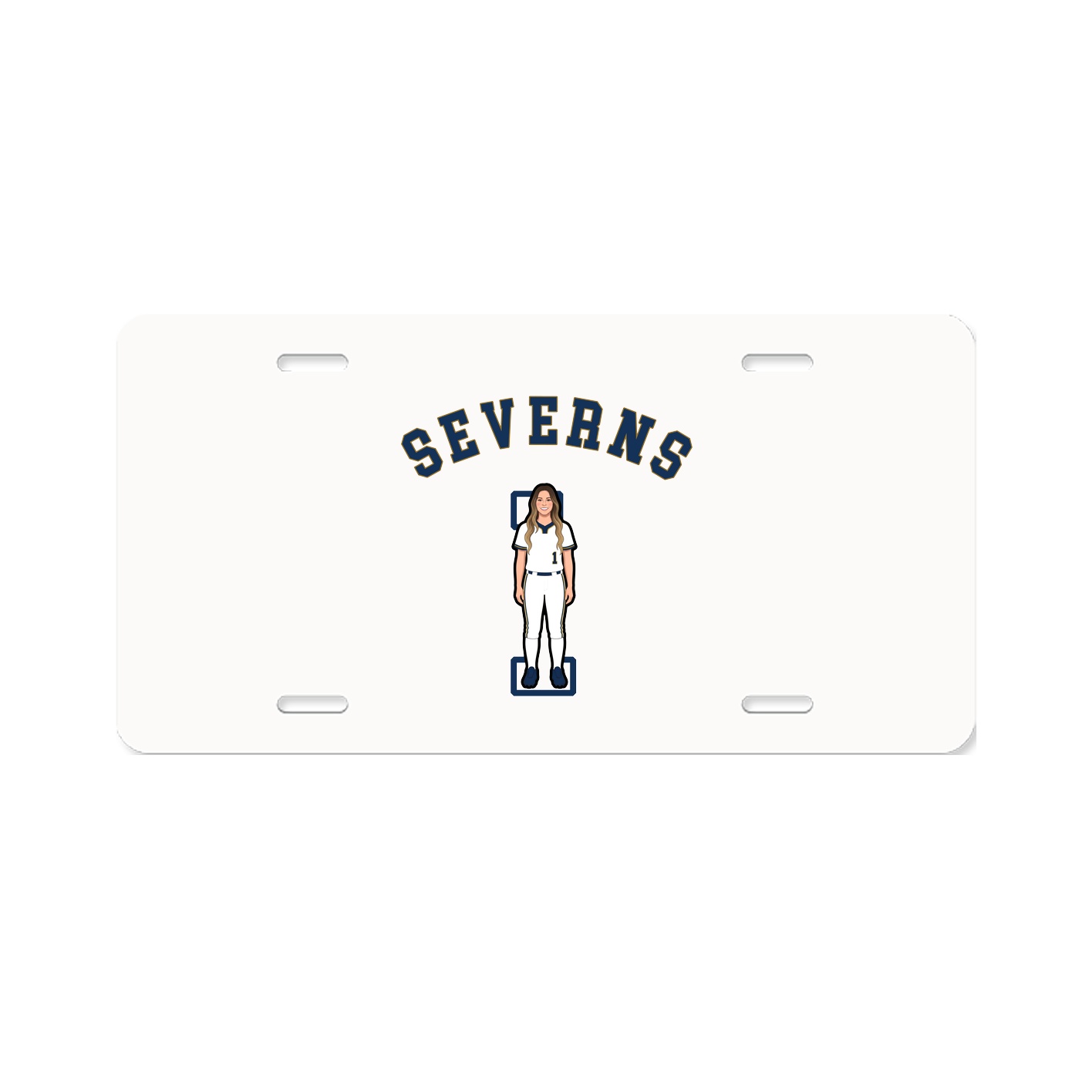 License Plate — Shirsey Arch in Classic