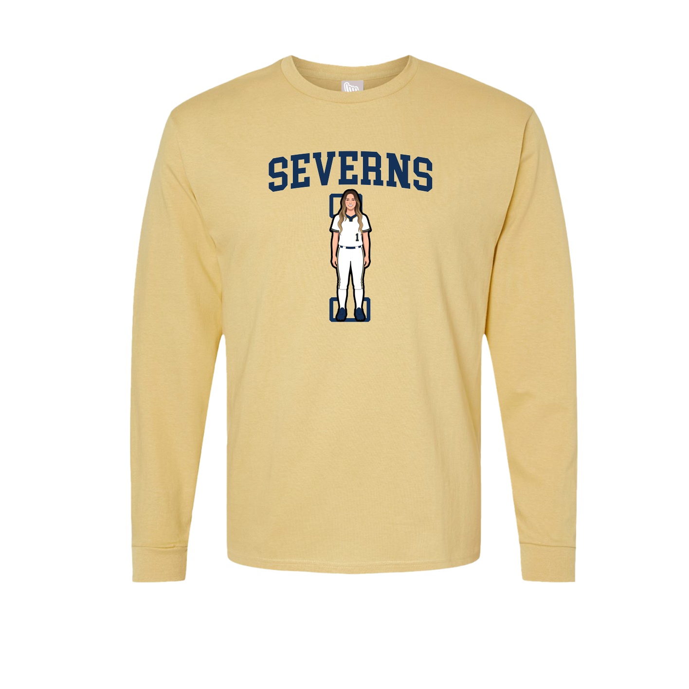 Long Sleeve Tee — Shirsey in Vegas Gold