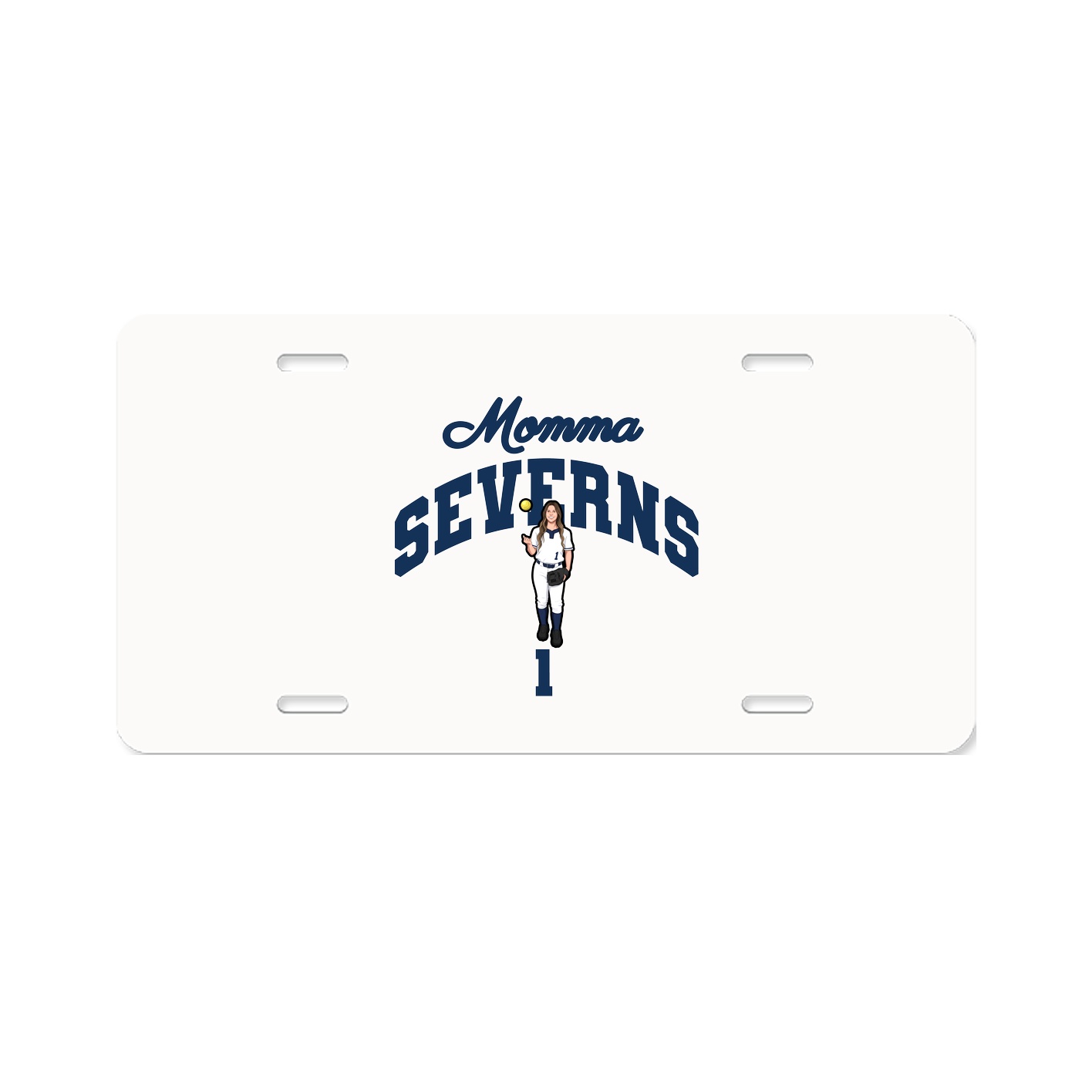 License Plate — Mothers Day Arch in Classic