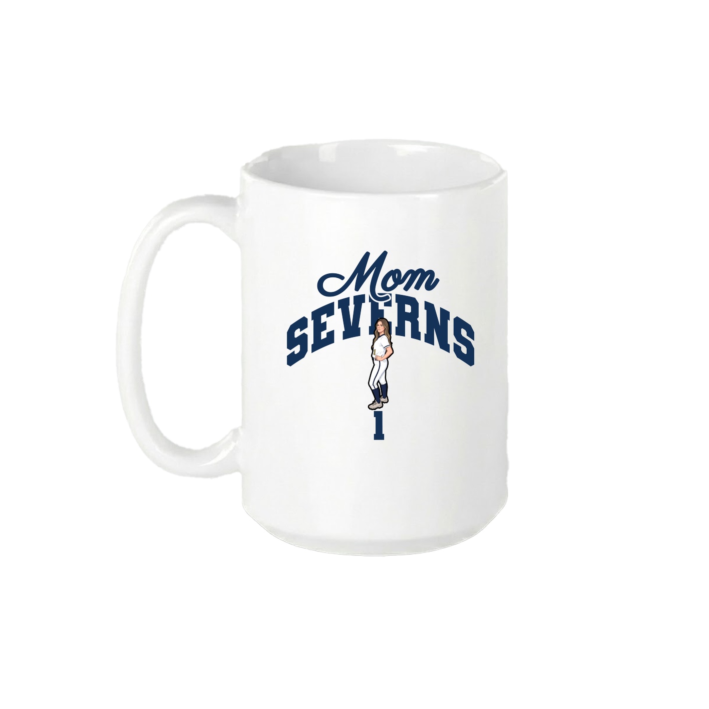15oz Coffee Mug — Mothers Day Arch in White