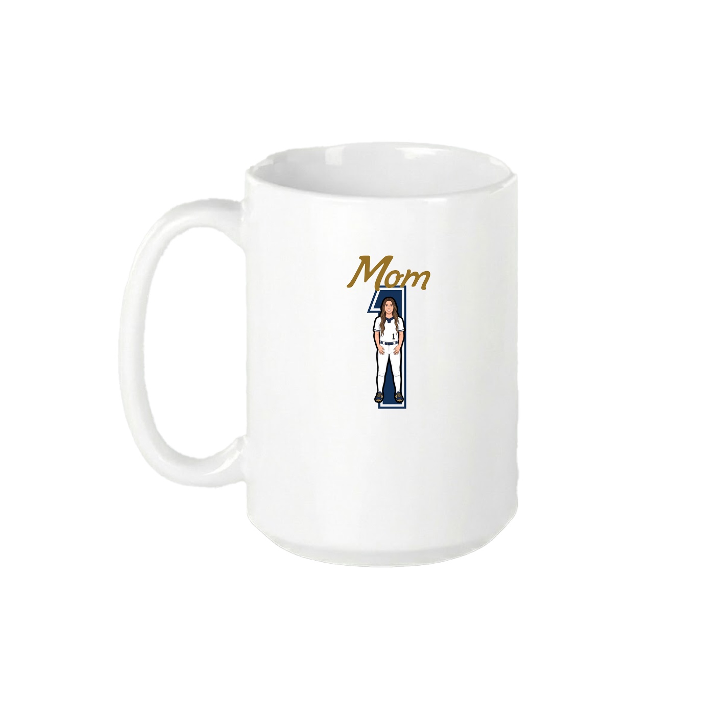 15oz Coffee Mug — Mothers Day Shirsey in White
