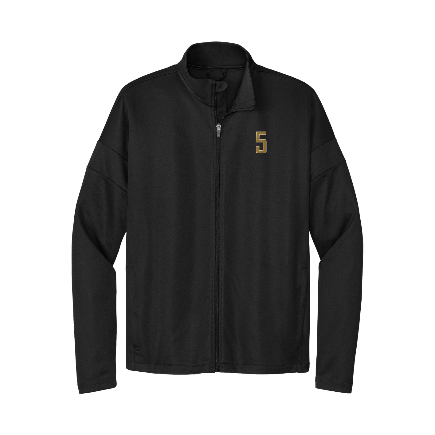 Team Travel Full-Zip Jacket — Front Shirsy in Black