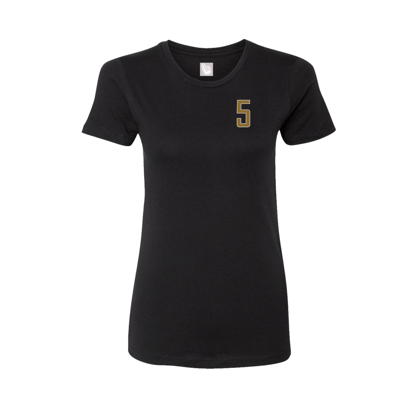 Womens Tee — Front Shirsy in Black