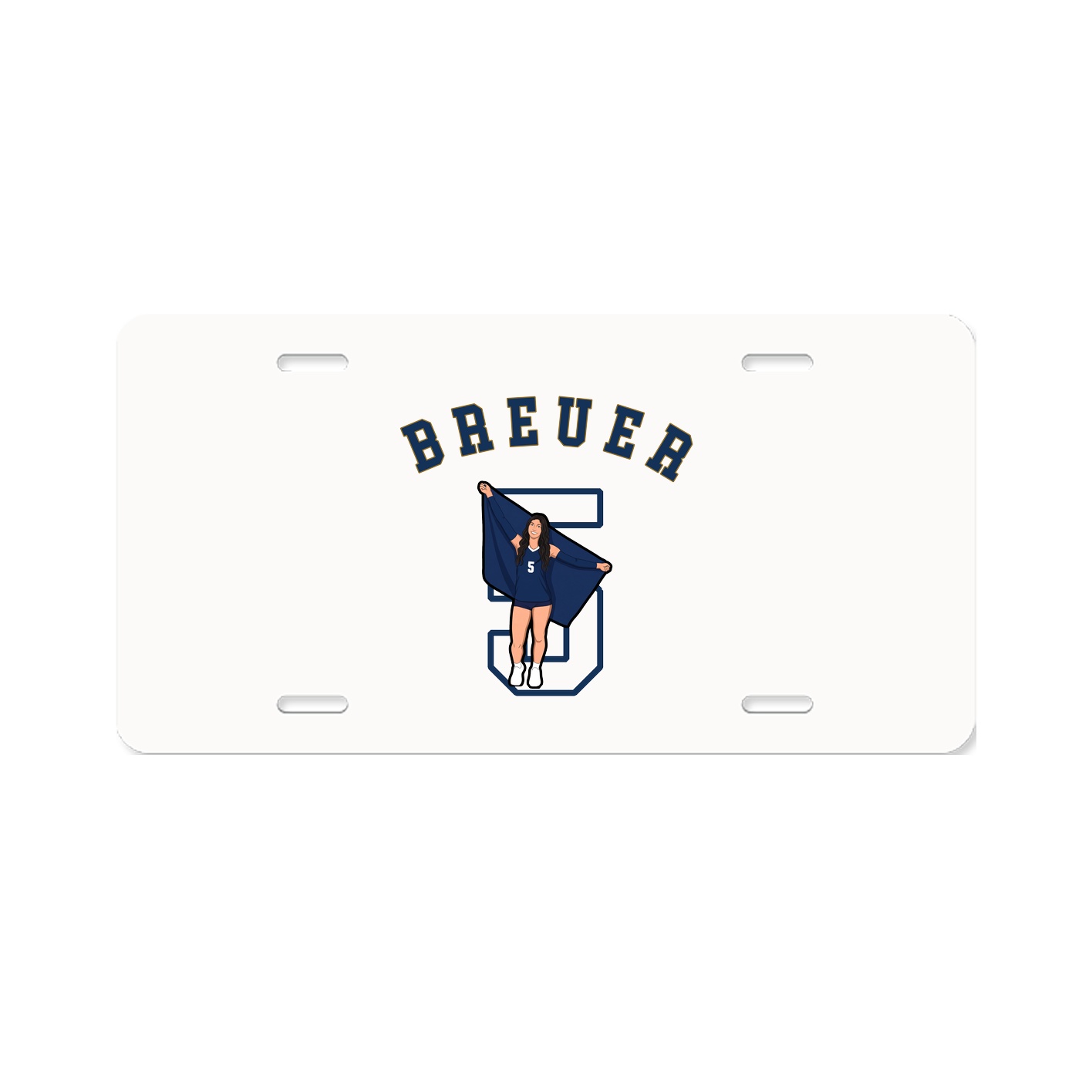 License Plate — Shirsey Arch in Classic