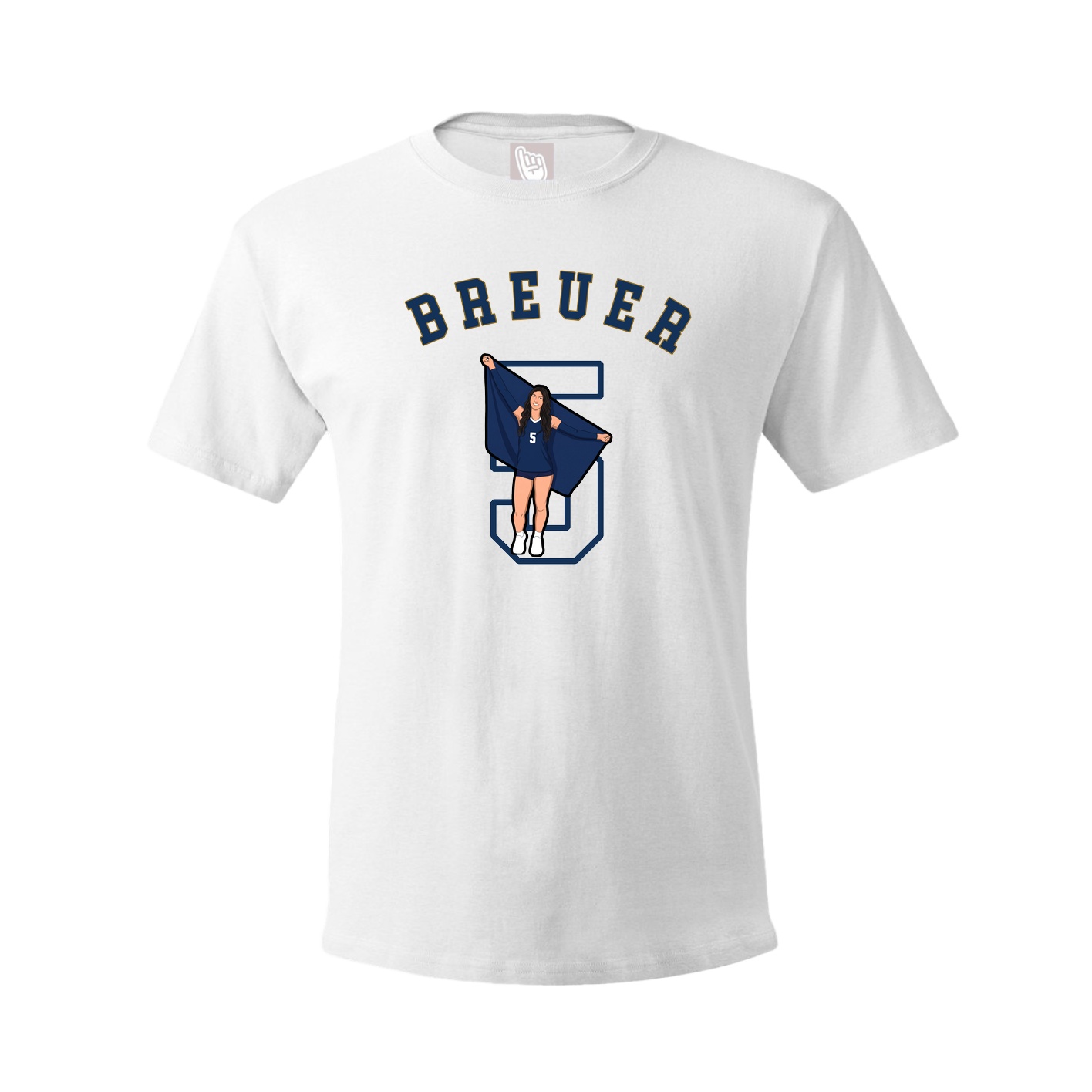 Youth Tee — Shirsey Arch in White