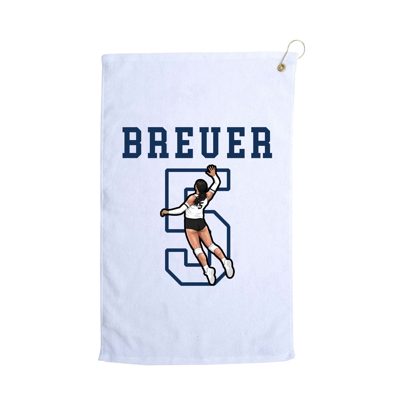 Golf Towel — Shirsey in White