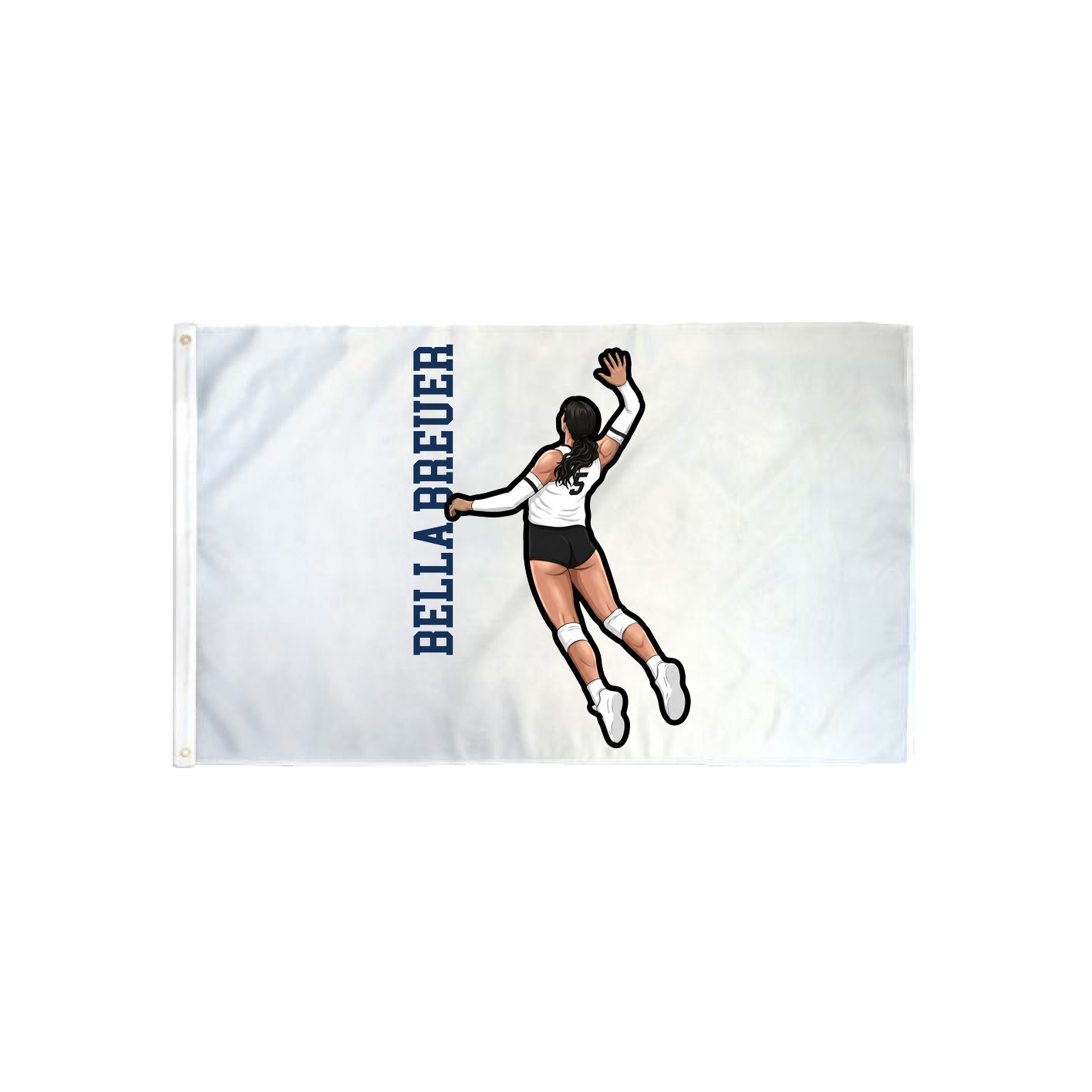 3x5 Flag — Name Vertical in Classic