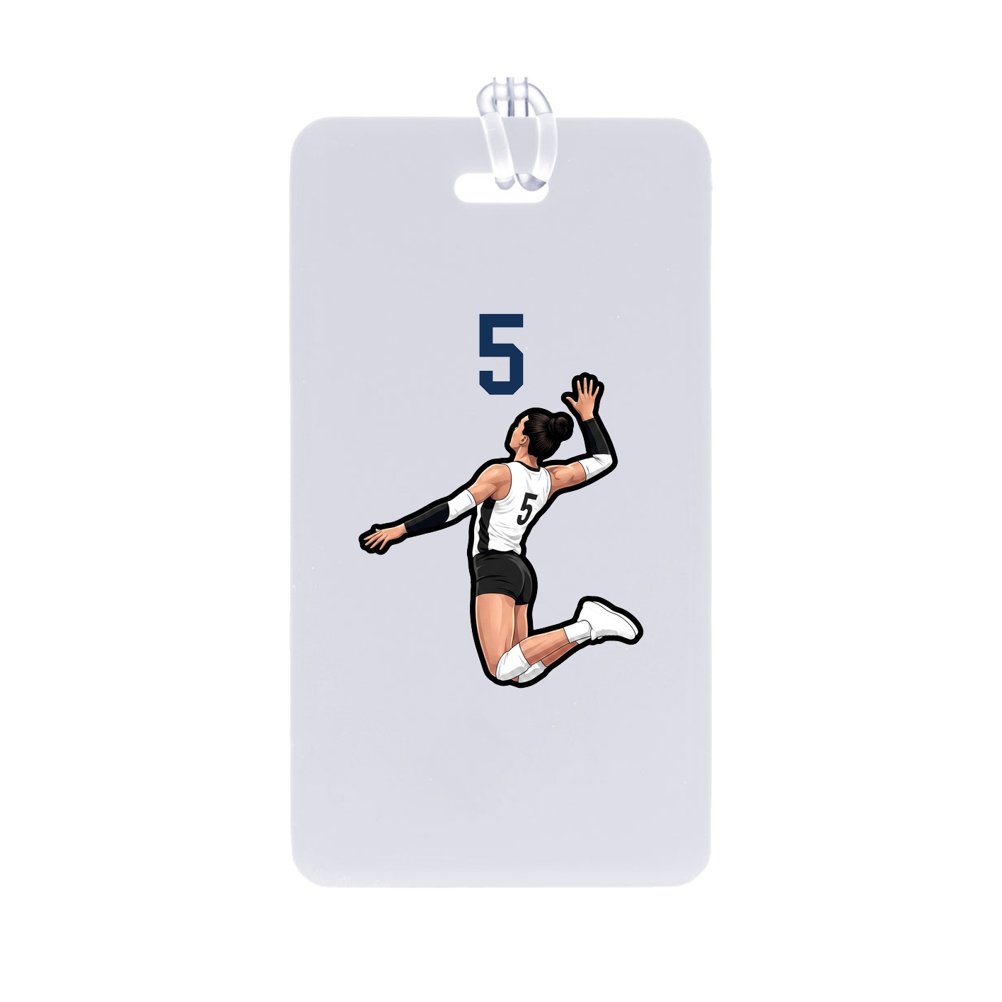 Bag Tag — Number Top in Classic