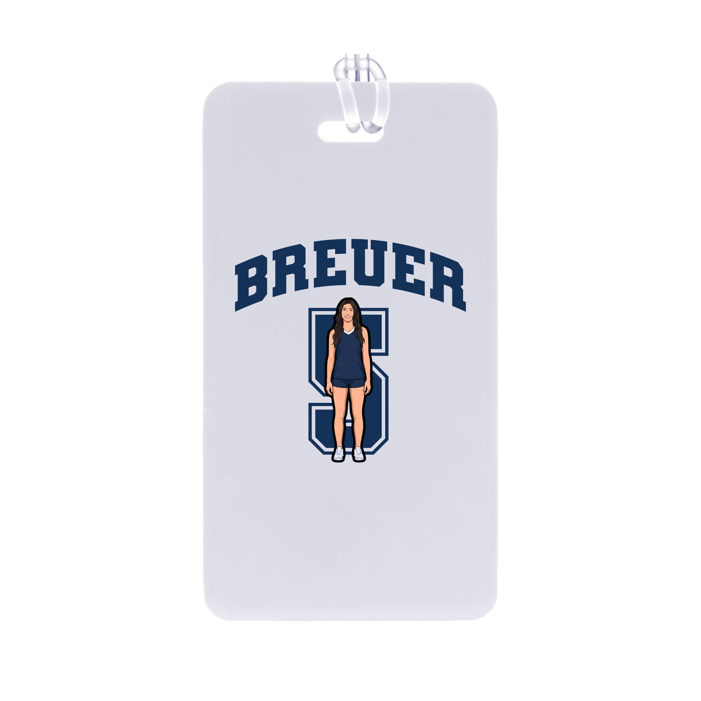Bag Tag — Number in Classic
