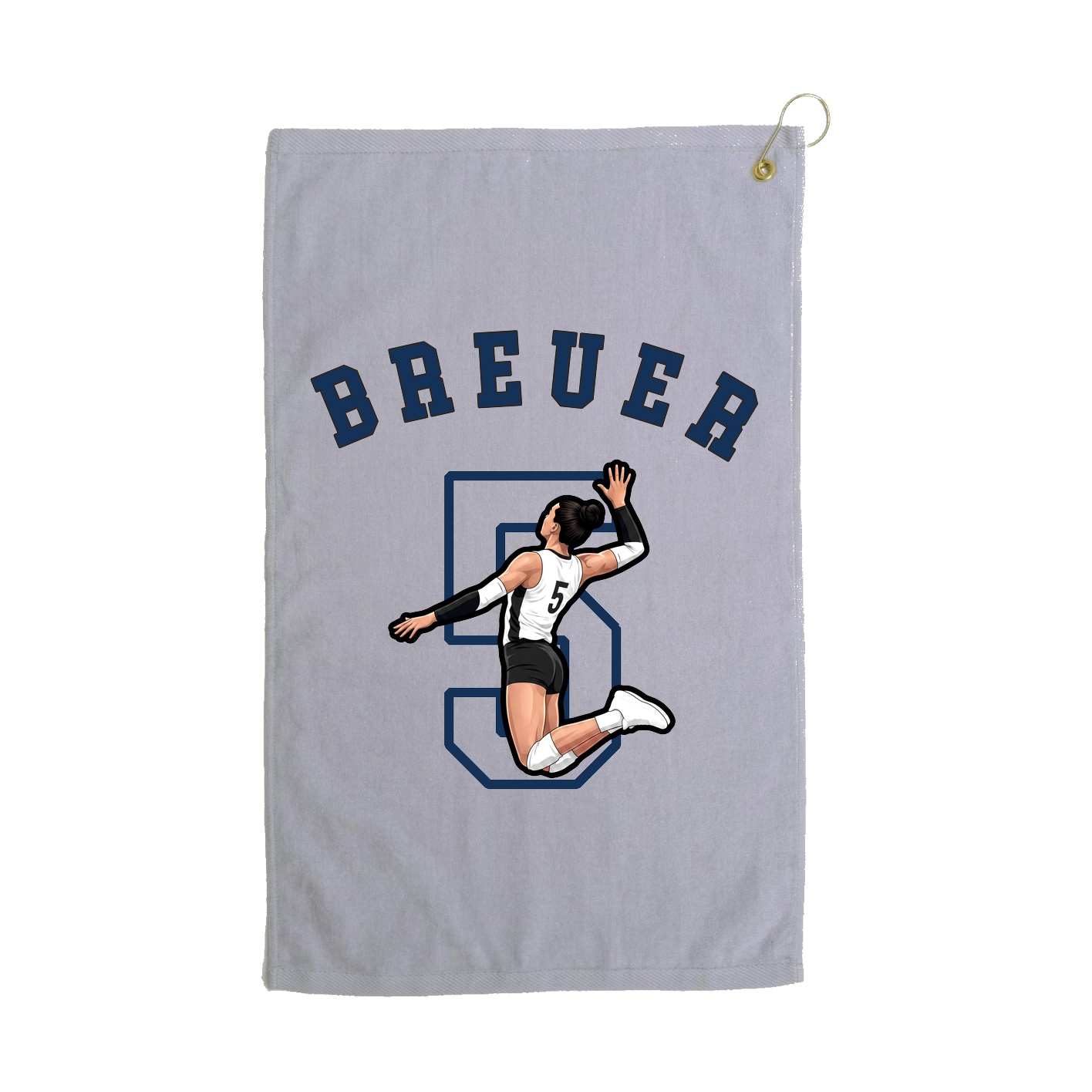 Golf Towel — Shirsey Arch in Grey