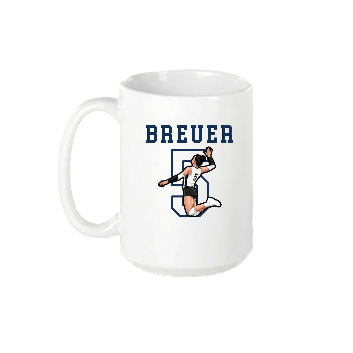15oz Coffee Mug — Shirsey in White