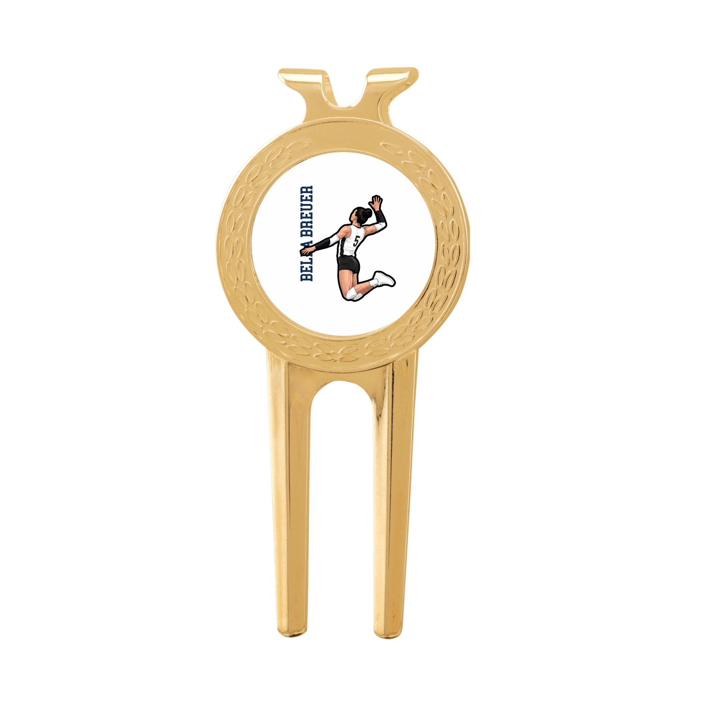 Divot Tool with Ball Marker — Name Vertical in Classic