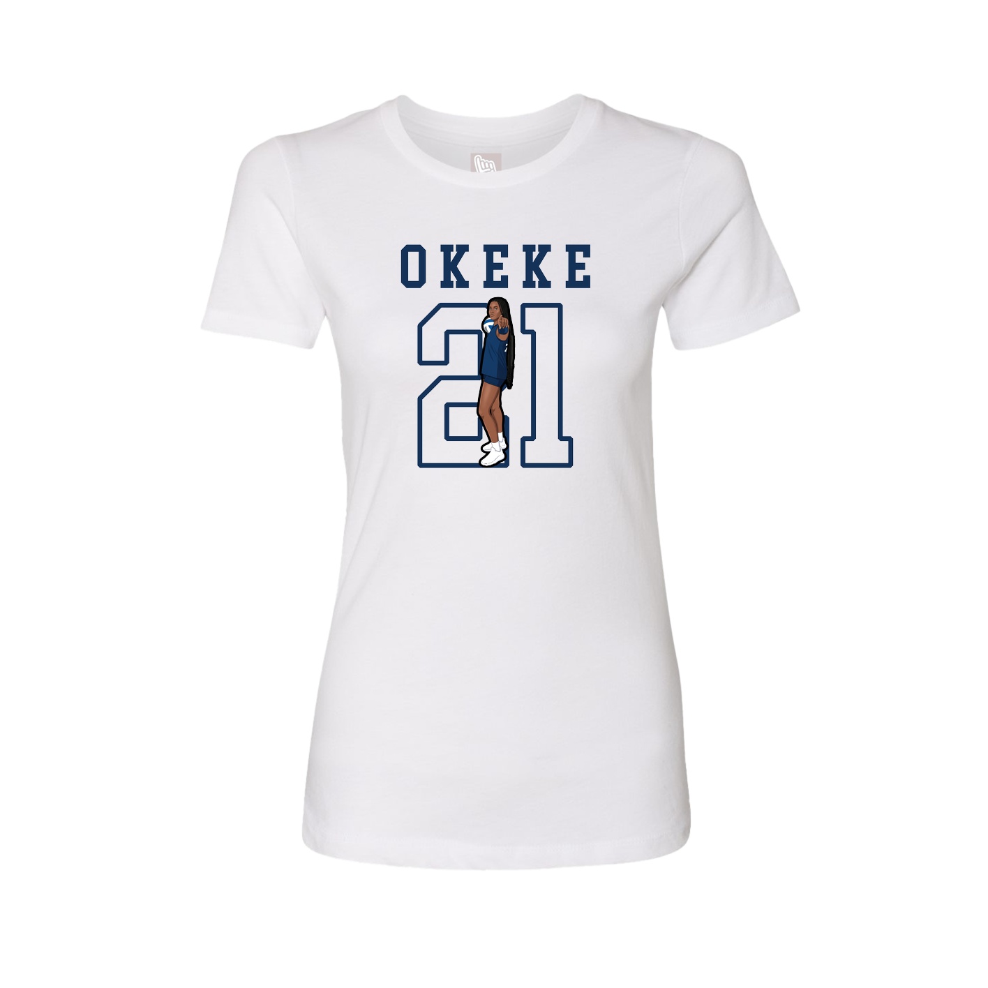 Fitted Women's Tee — Shirsey in White