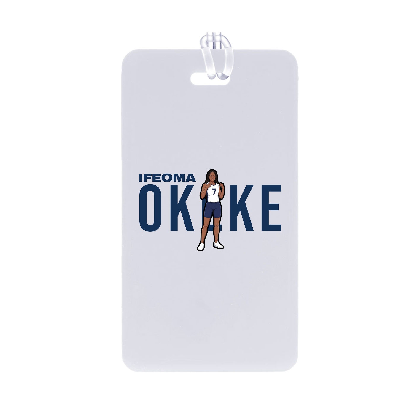 Bag Tag — Player Name in Classic