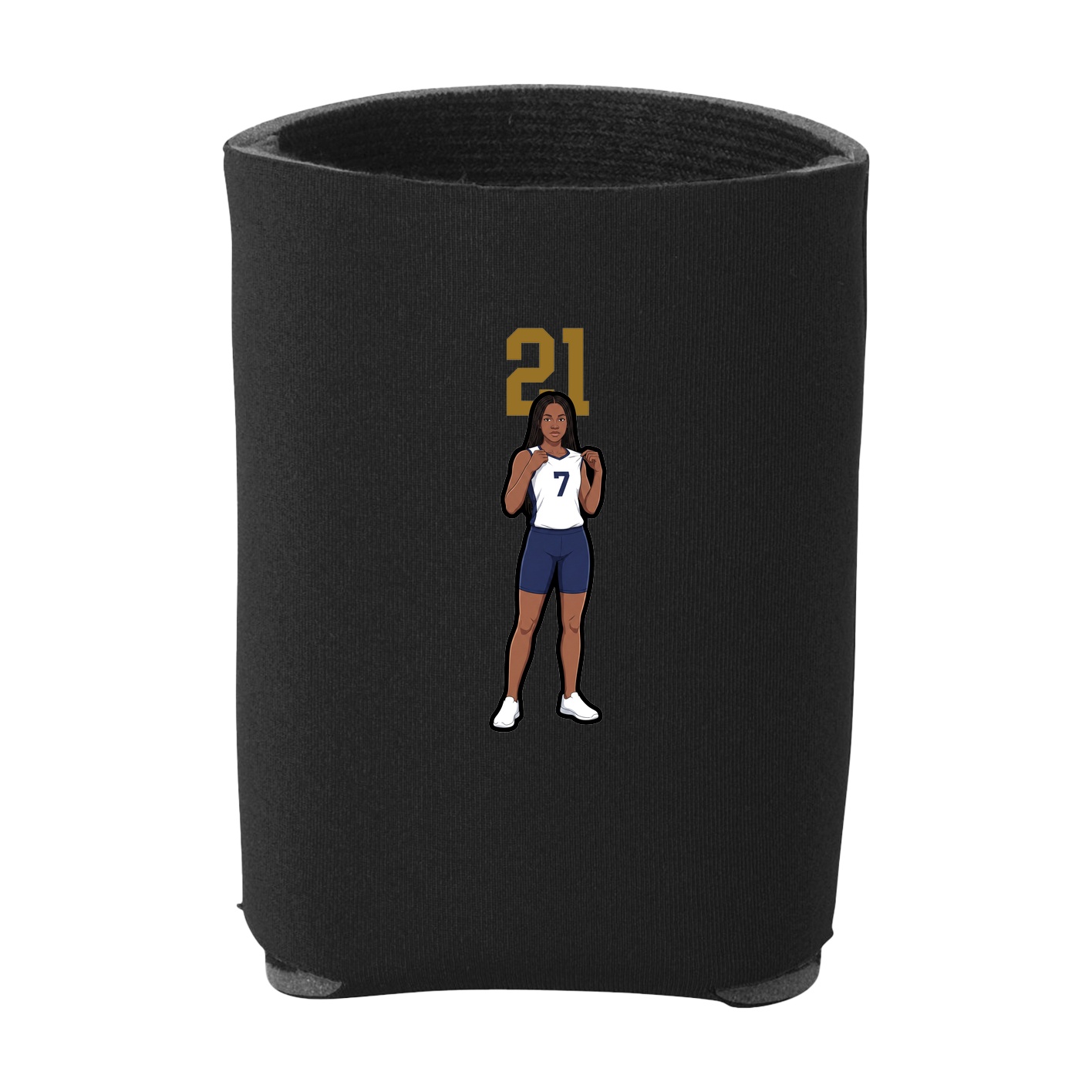 Can Holder — Number Top in Black