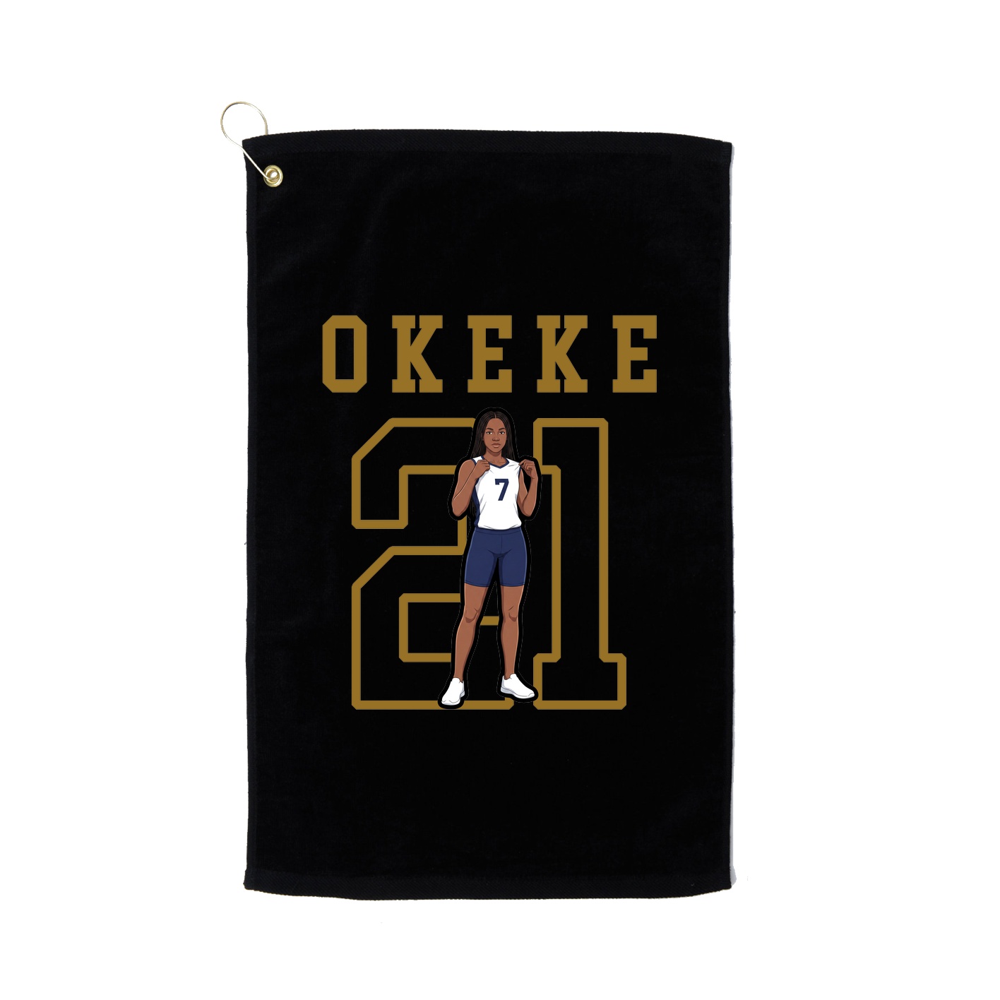 Golf Towel — Shirsey in Black