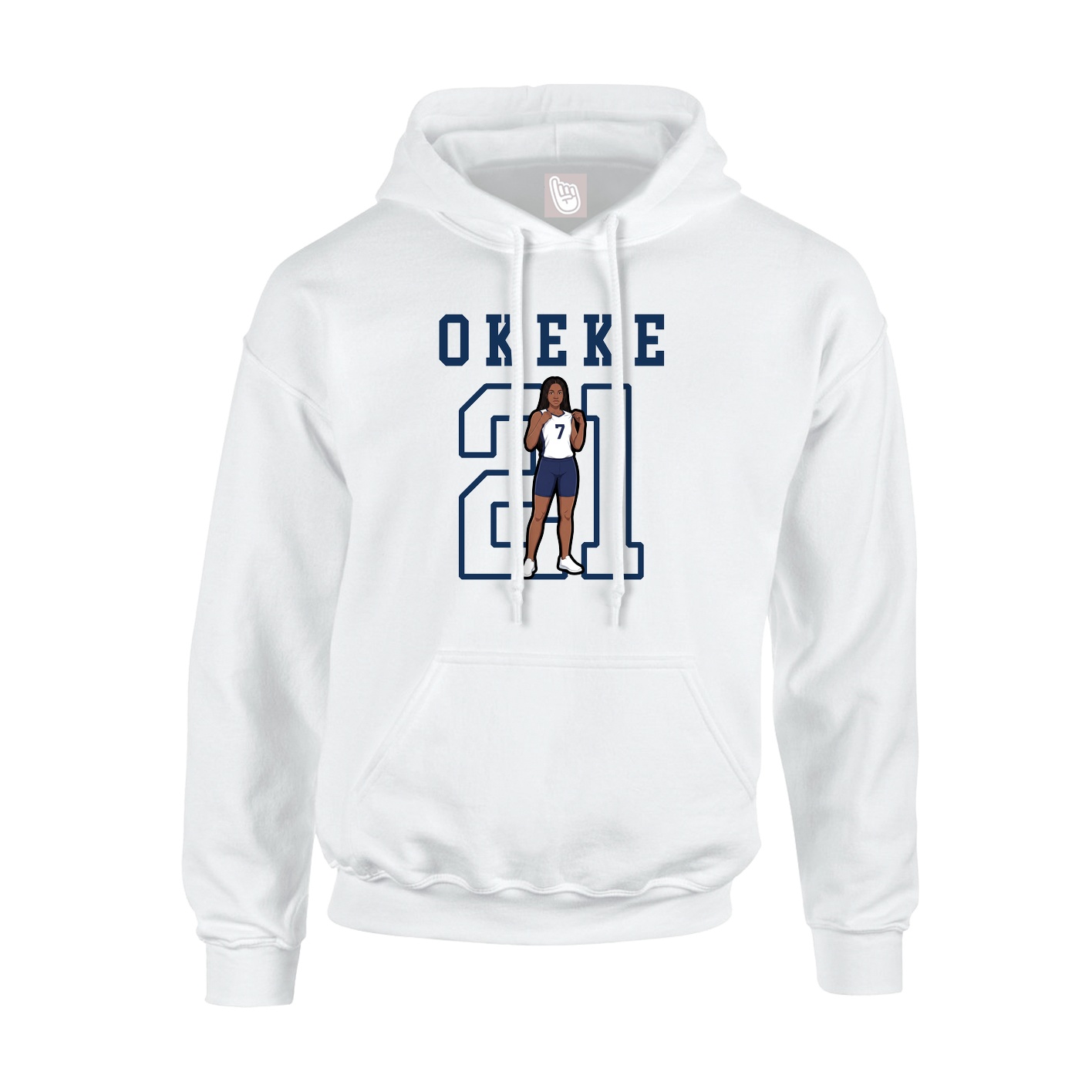 Youth Hoodie — Shirsey in White