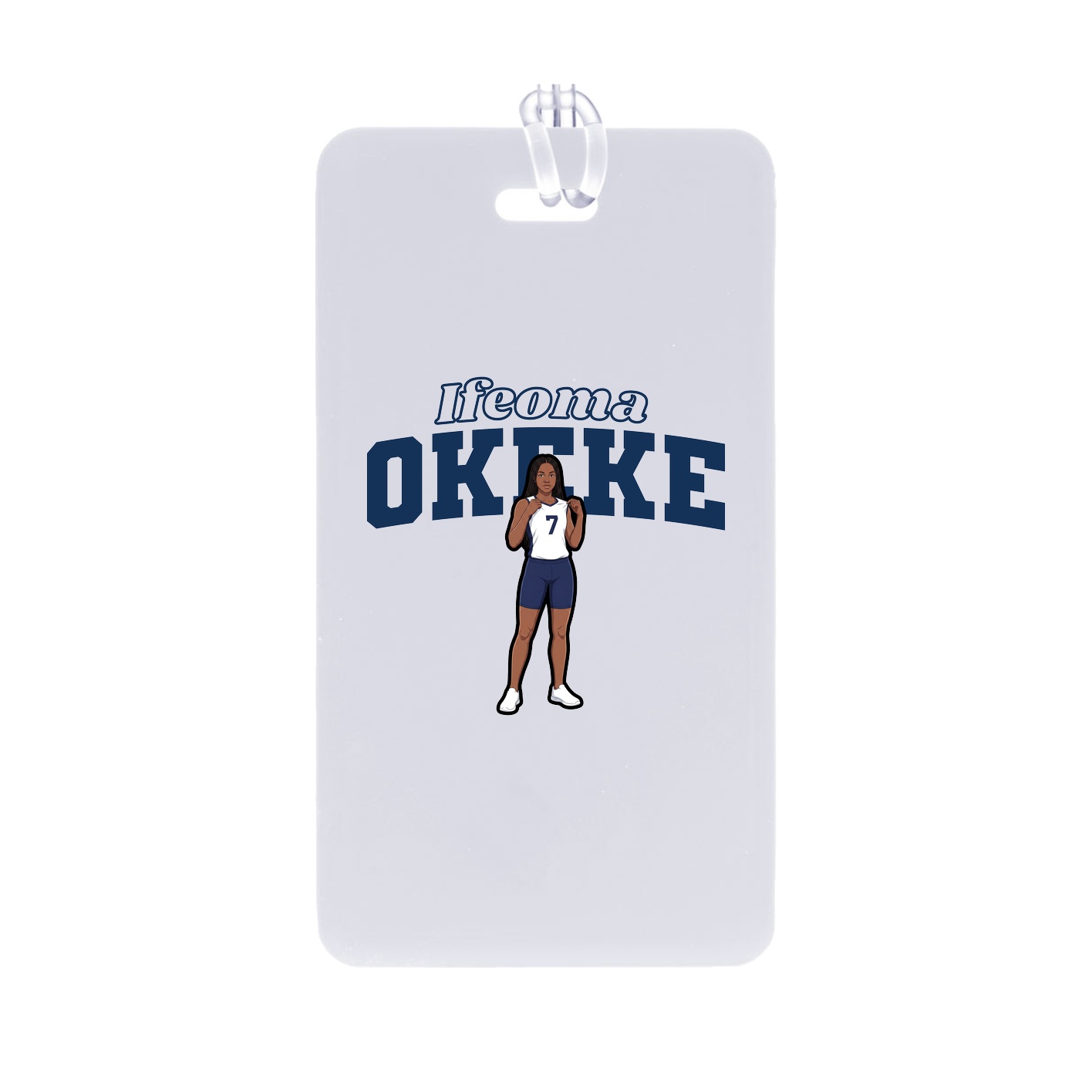 Bag Tag — Name Arch in Classic