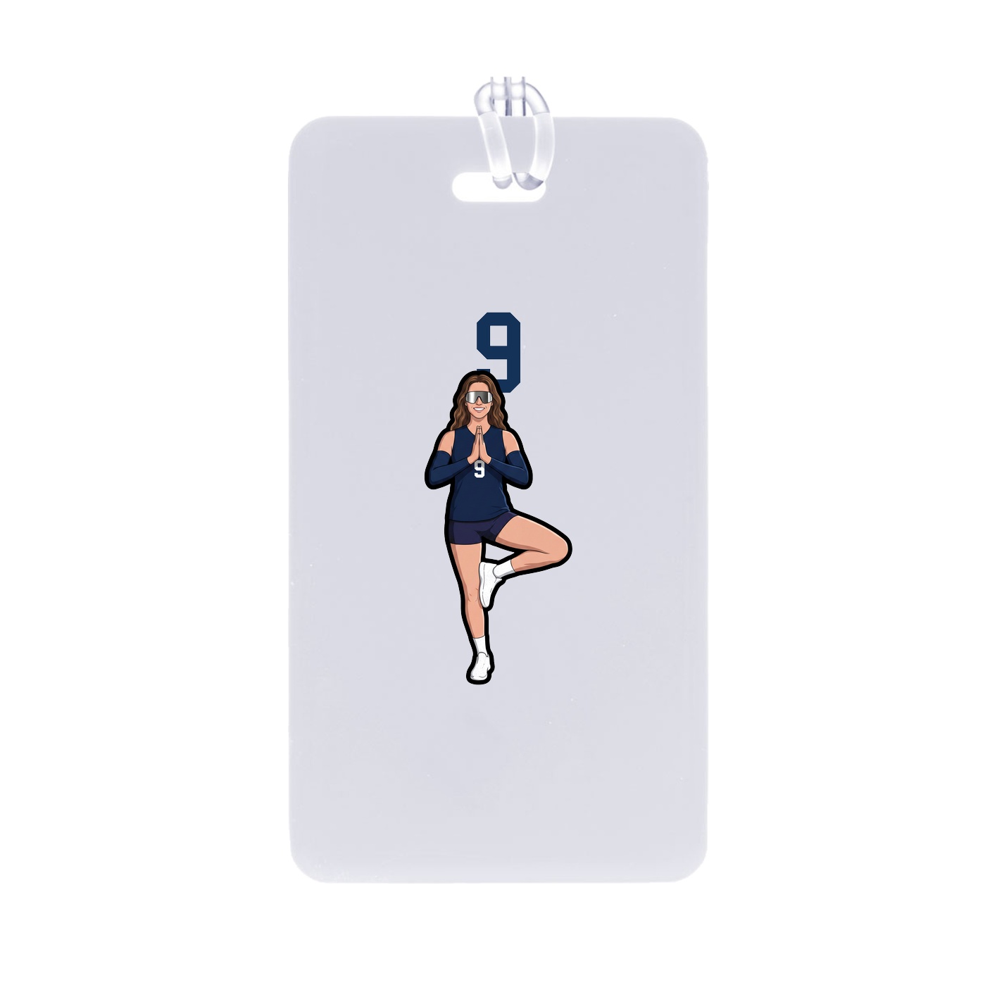 Bag Tag — Number Top in Classic