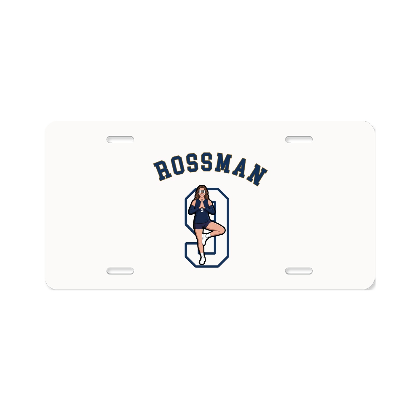 License Plate — Shirsey Arch in Classic