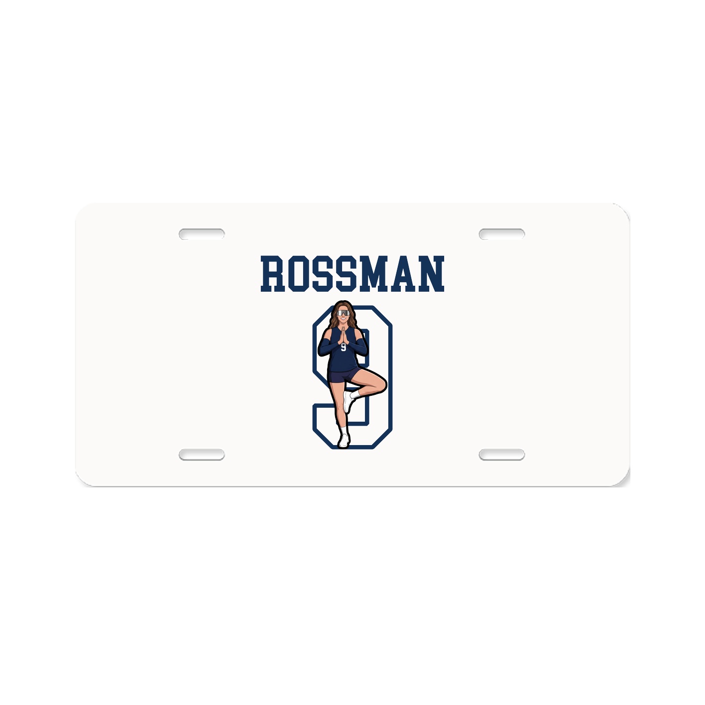License Plate — Shirsey in Classic