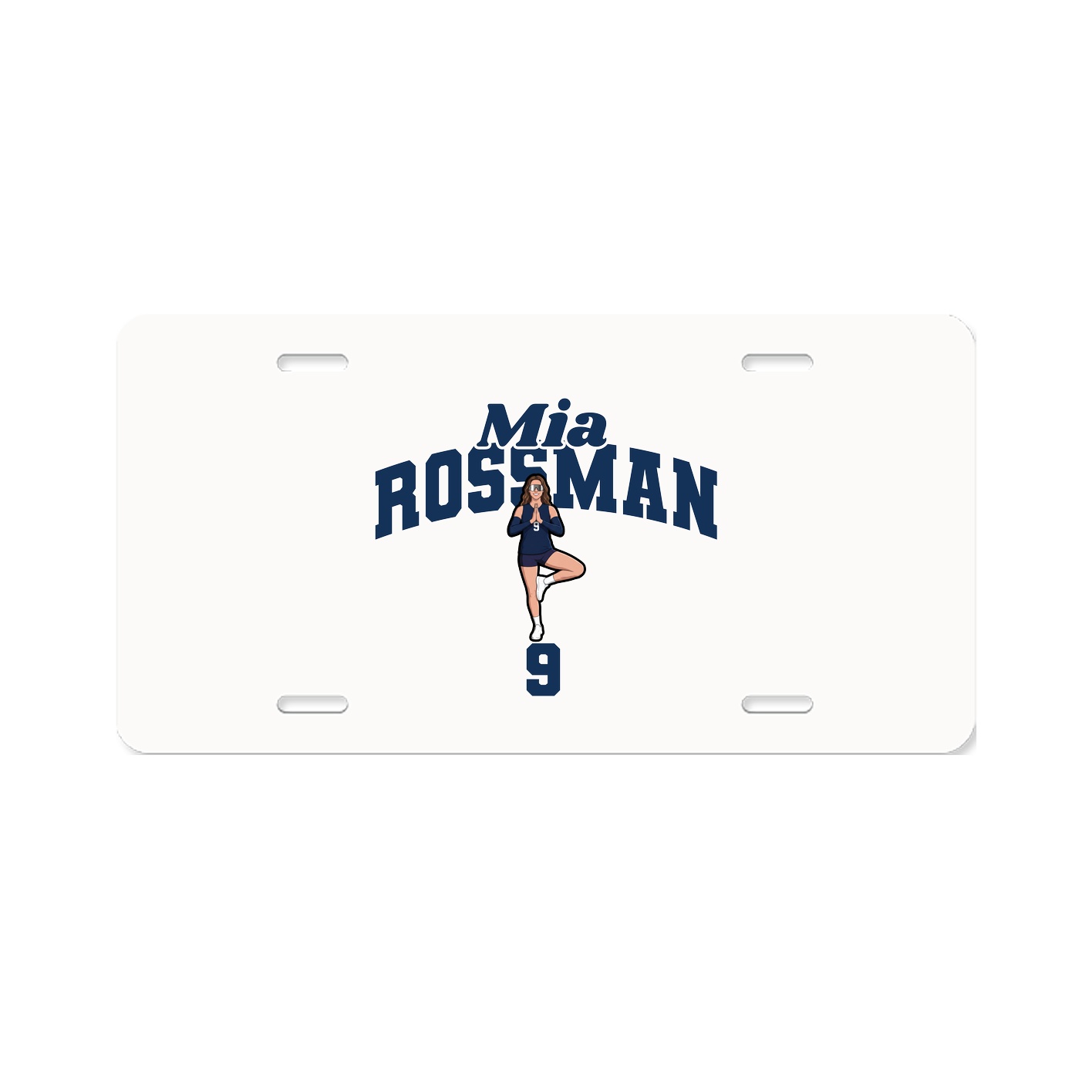 License Plate — Signature Arch in Classic