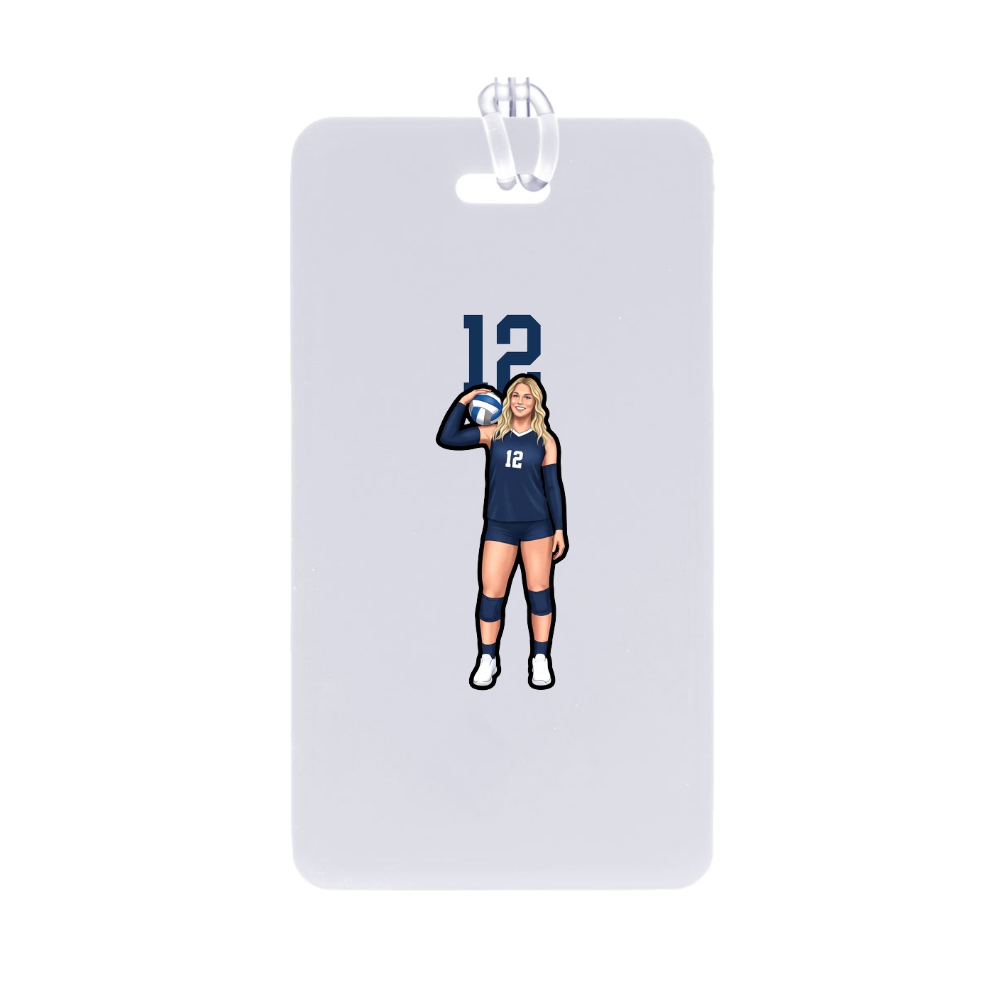 Bag Tag — Number Top in Classic