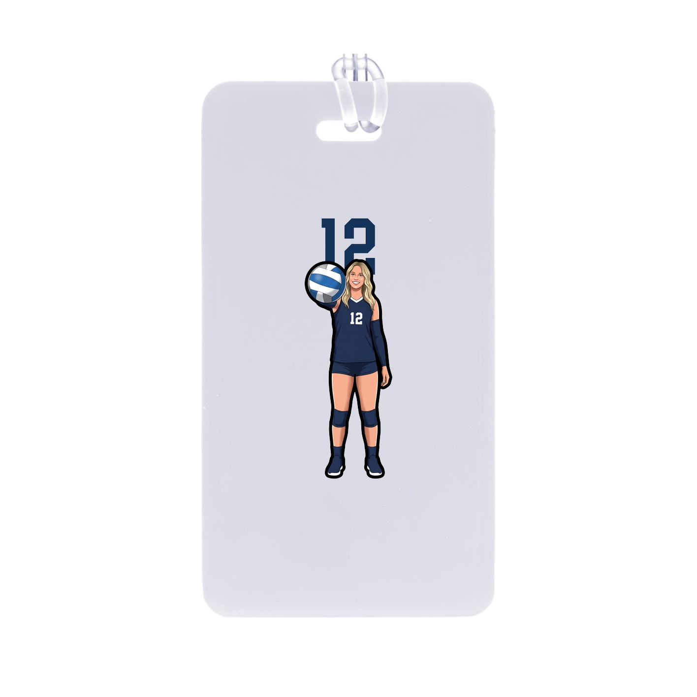Bag Tag — Number Top in Classic