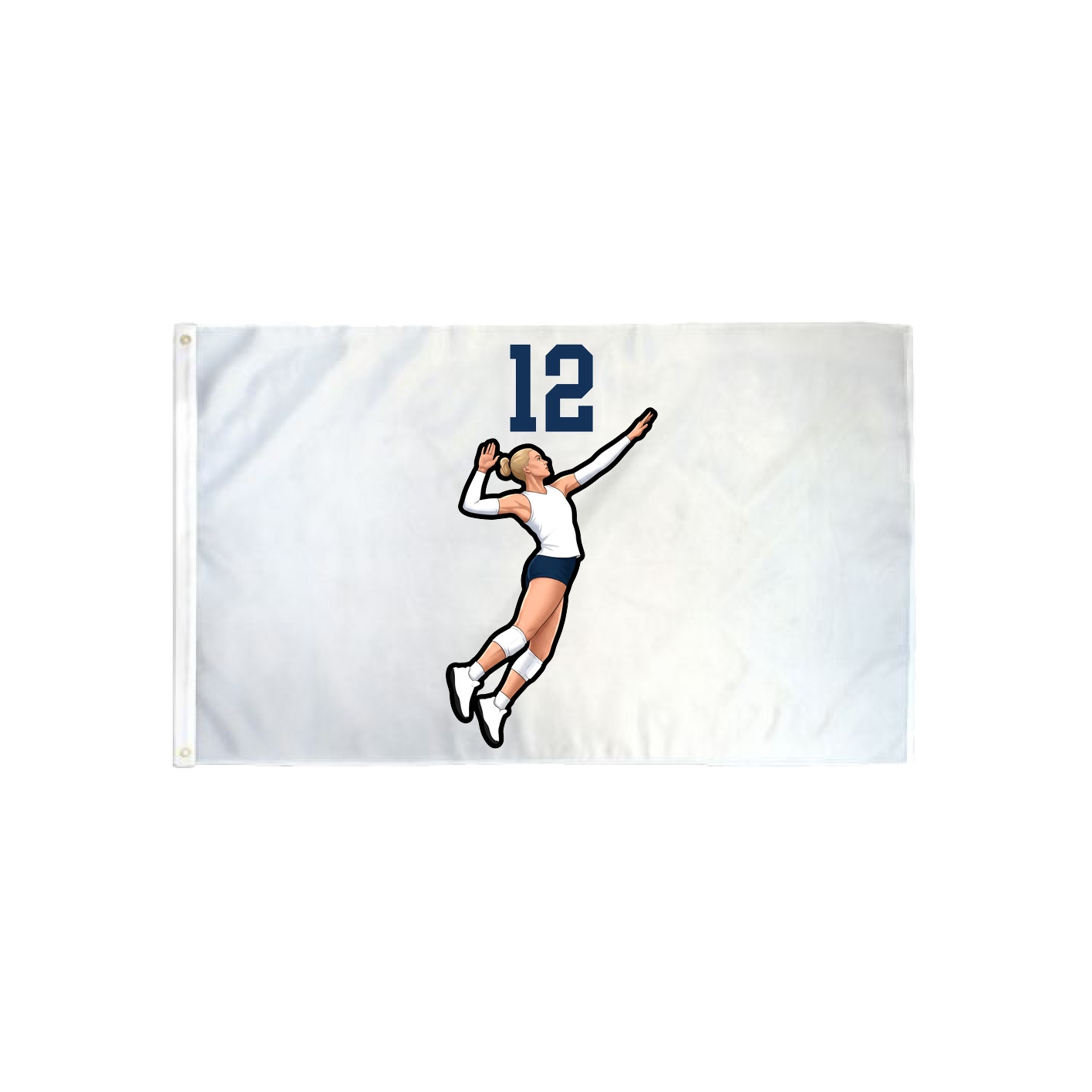 3x5 Flag — Number Top in Classic