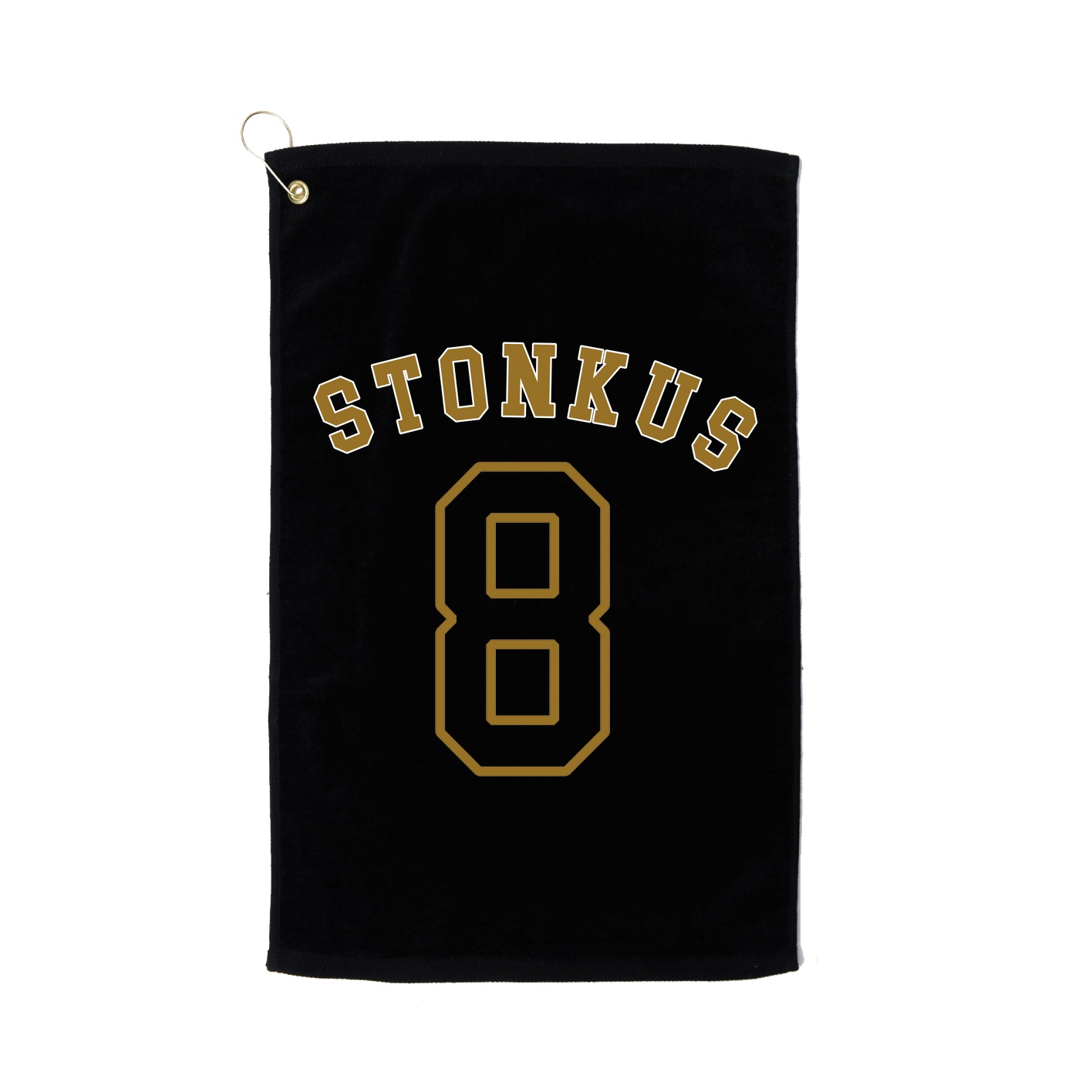 Golf Towel — Shirsey Arch in Black