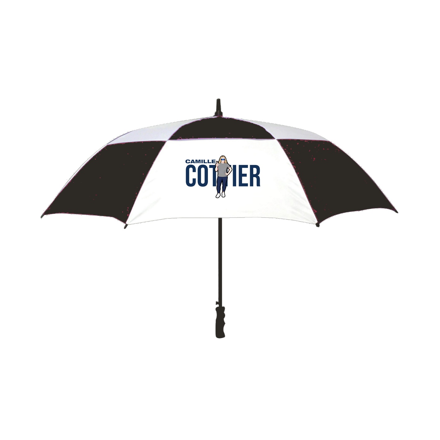 Golf Umbrella — Player Name in Black