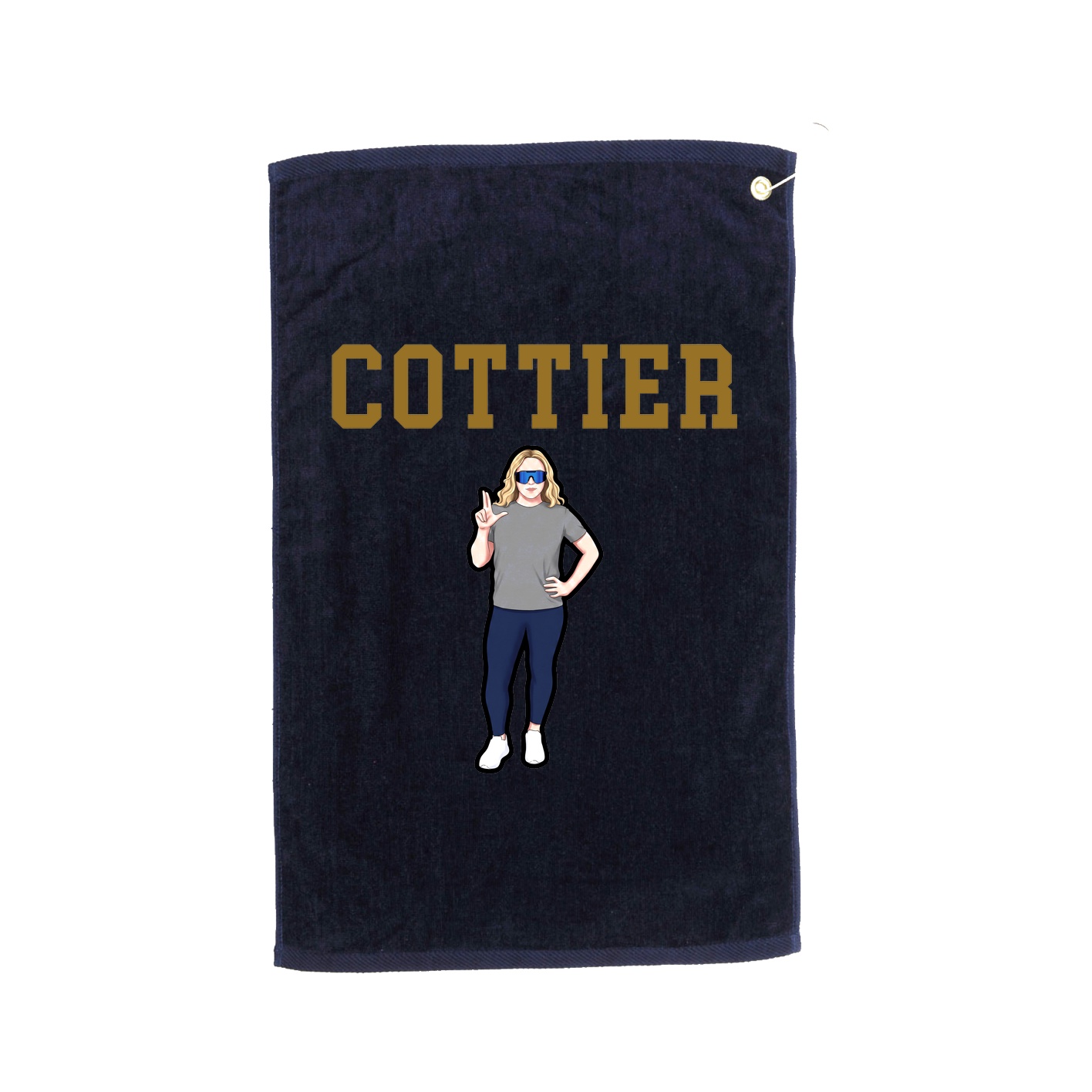Golf Towel — Shirsey in Navy